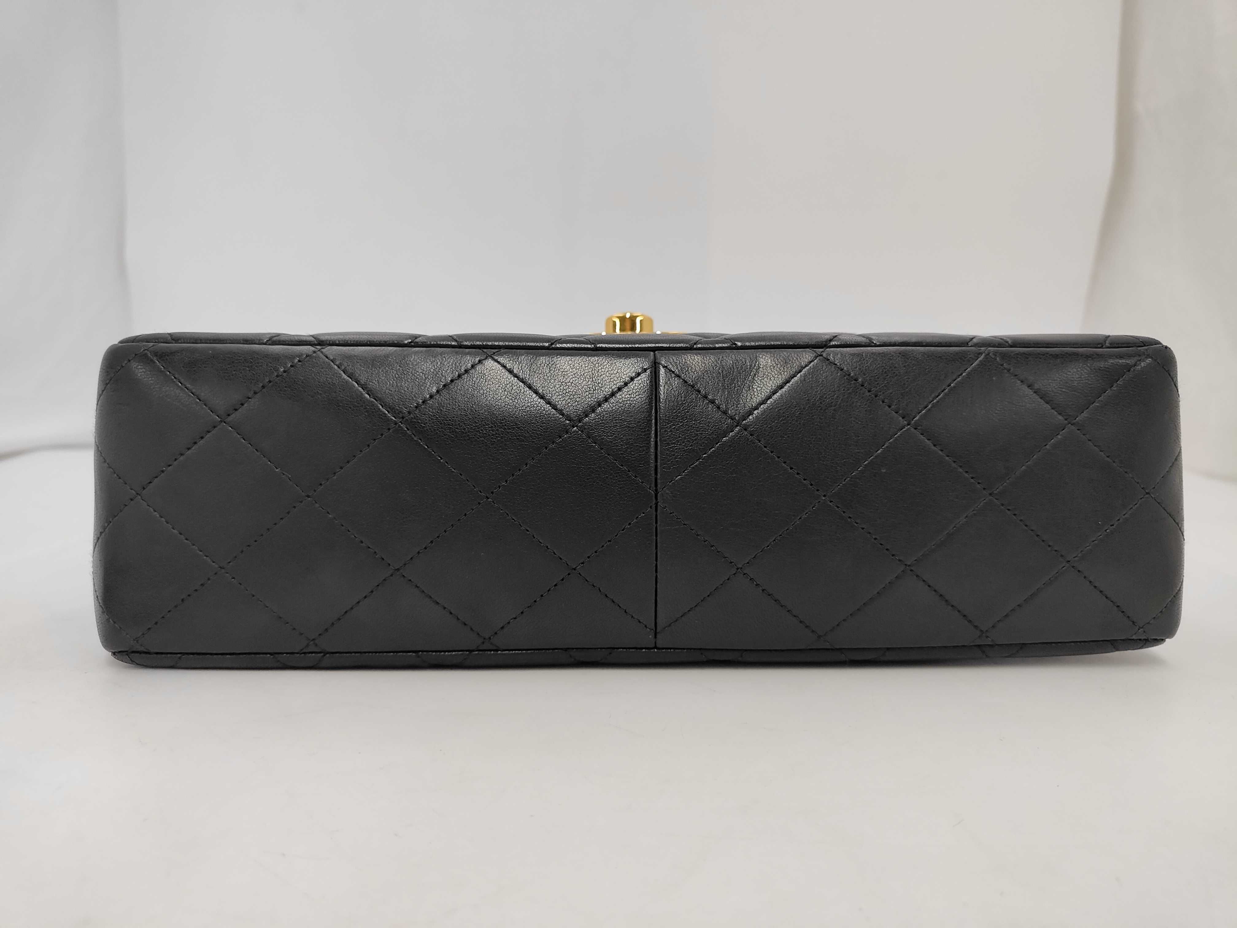 Large Matelassé Lambskin Shoulder Bag — view 3