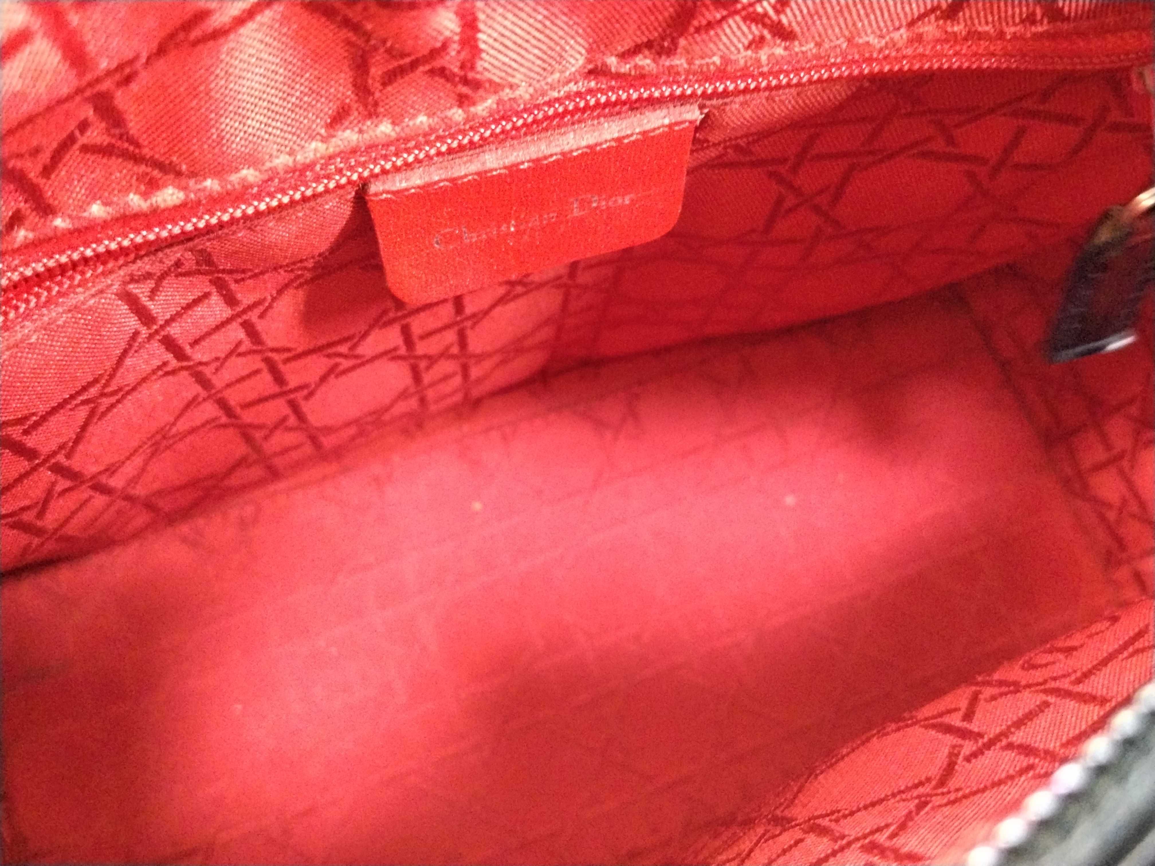 Lady Dior patent leather handbag — view 11