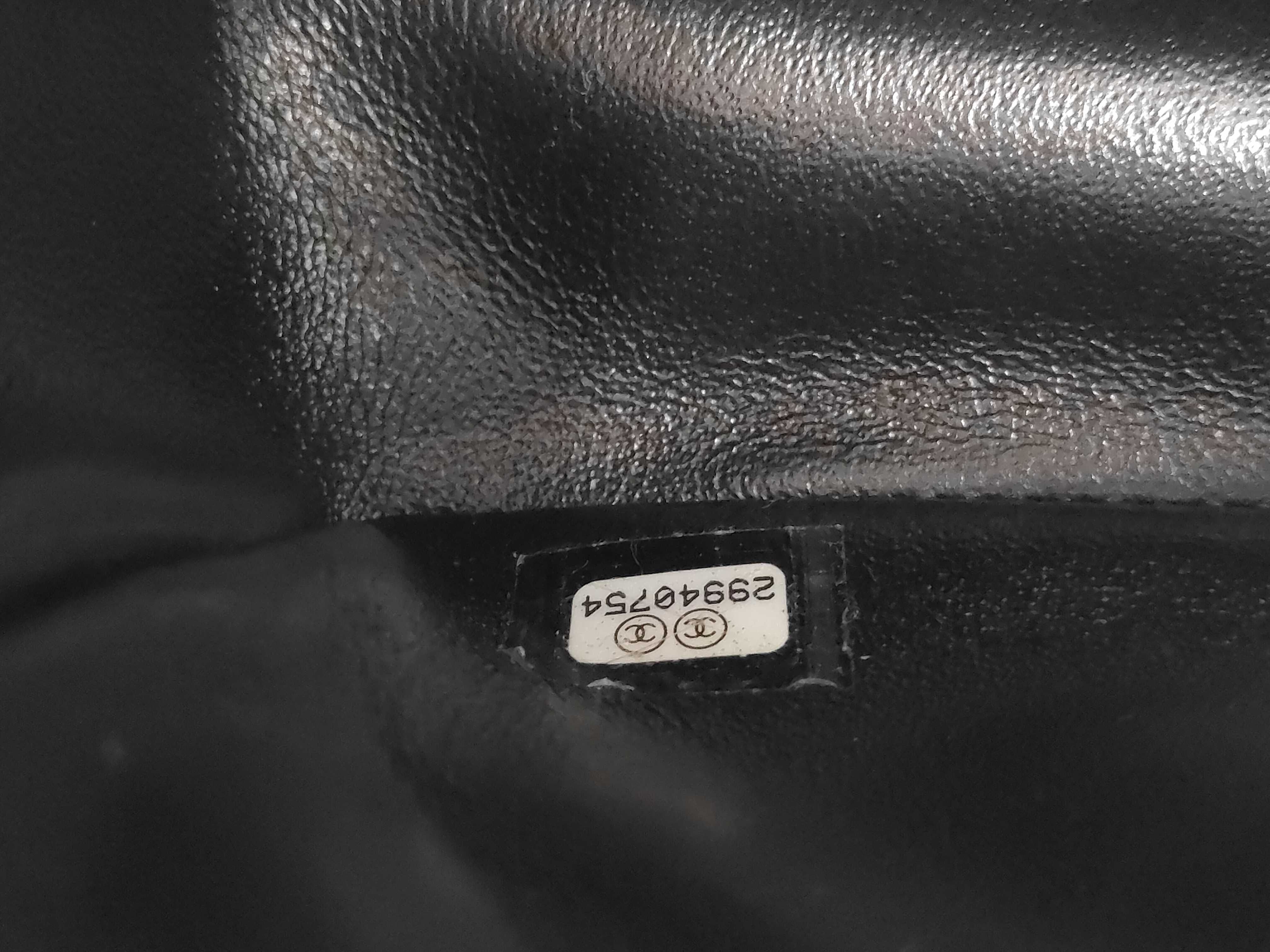 Mini Matelassé 17 Lambskin Black with Silver Hardware, Serial Number 29, Includes Card Seal, Box, Dust Bag, Shoulder Bag — view 13