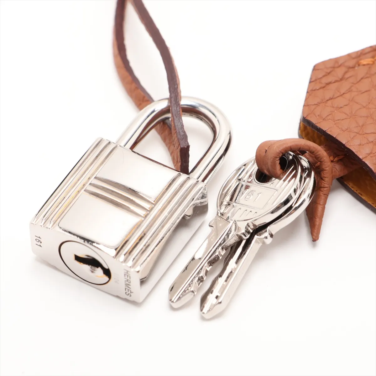 [Individually packaged] Hermes Birkin 30 Retournée Officer Togo x Veau Swift Gold x Jaune Ambre Silver Hardware C: 2018 — view 11