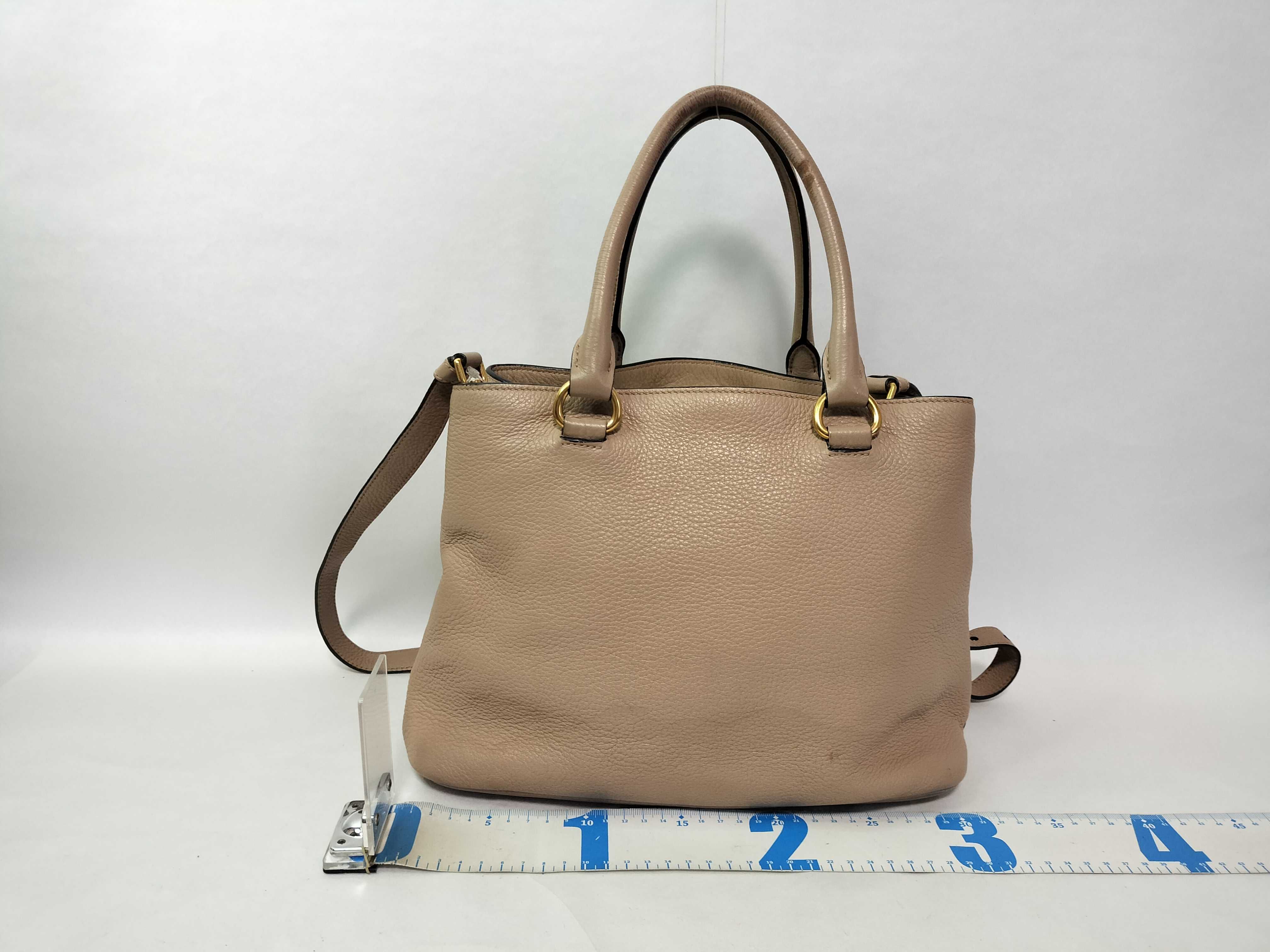 Vitello Daino 2-way Shoulder Bag/Handbag — view 2