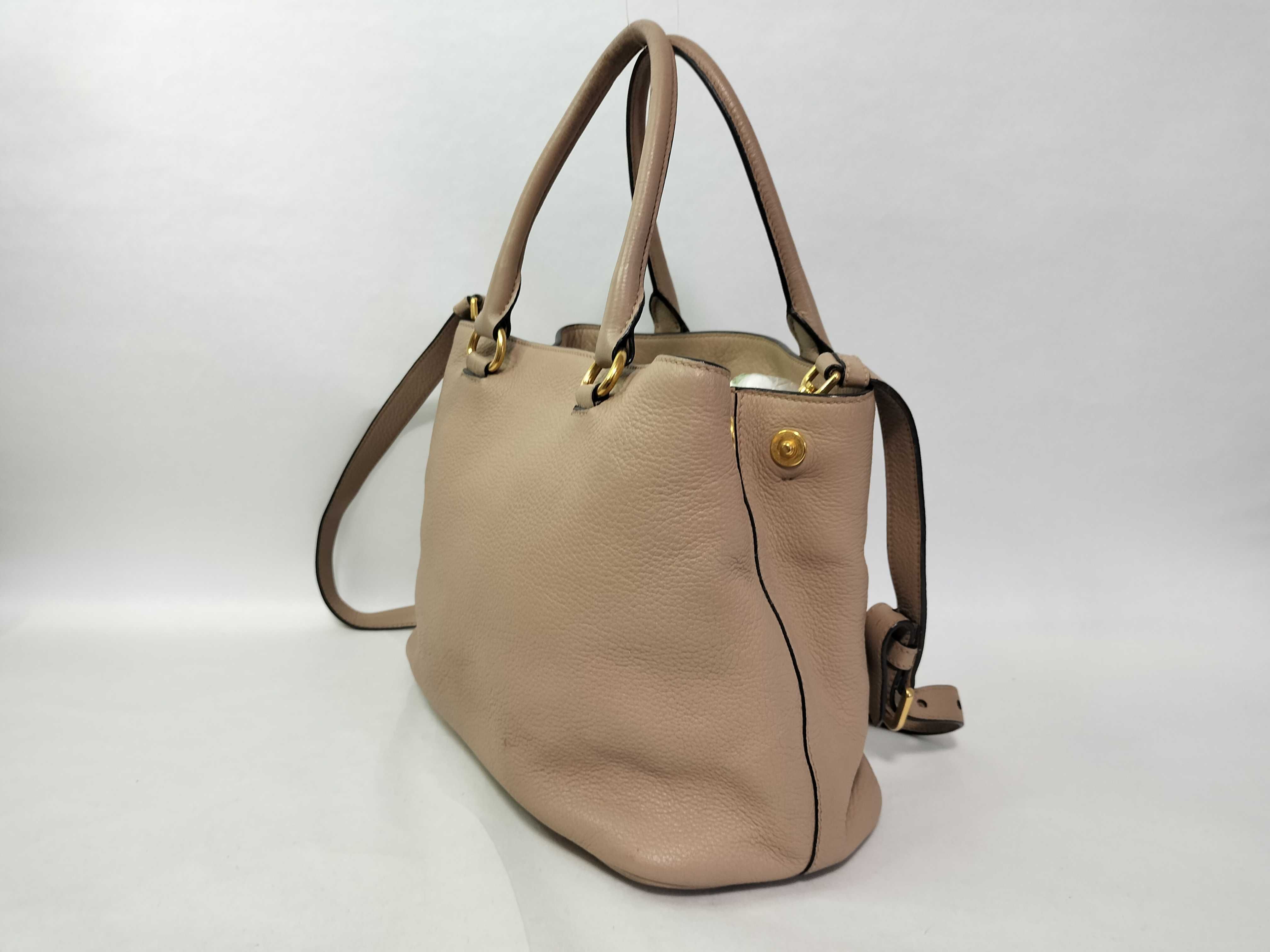 Vitello Daino 2-way Shoulder Bag/Handbag — view 3