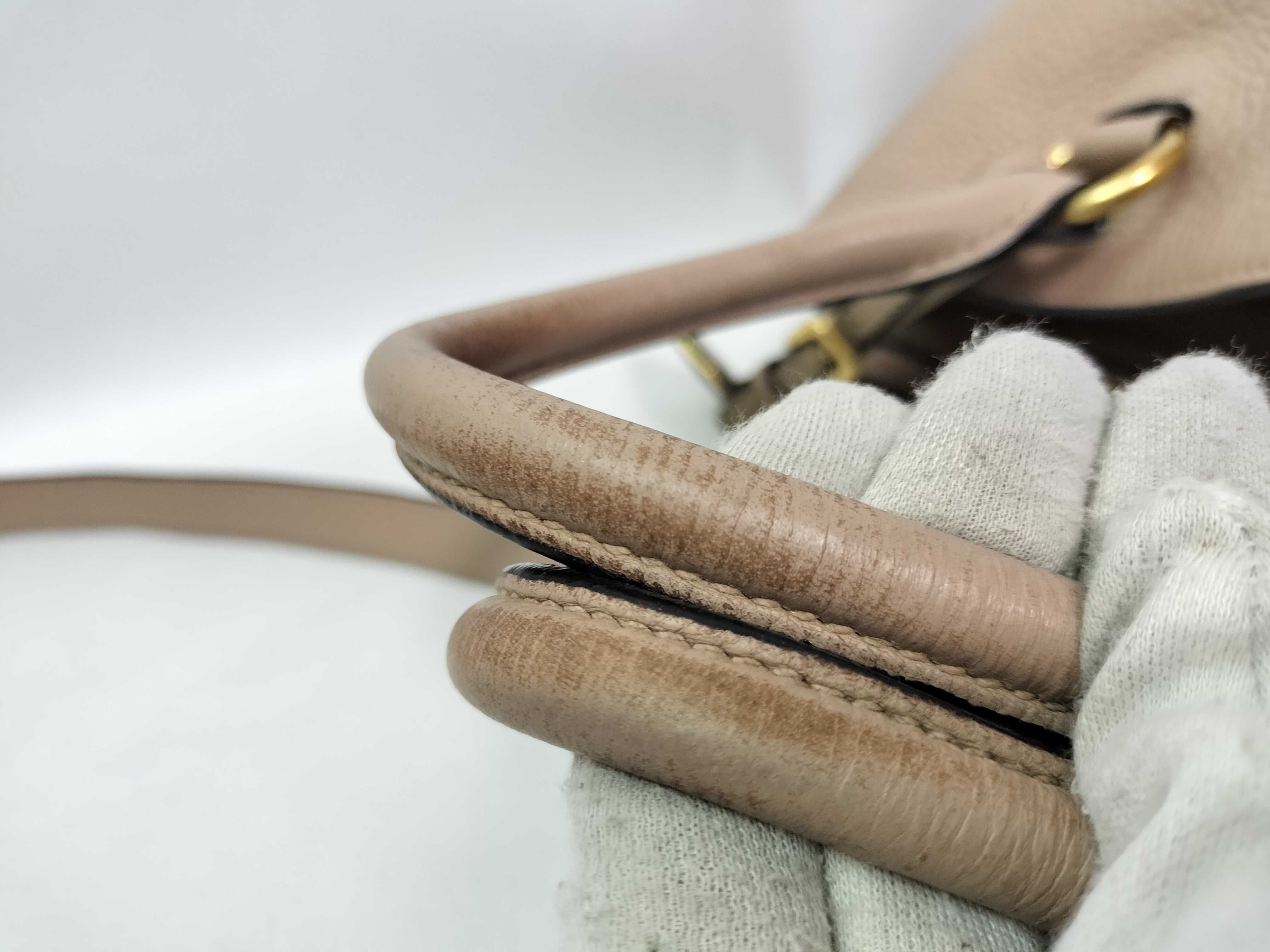 Vitello Daino 2-way Shoulder Bag/Handbag — view 8