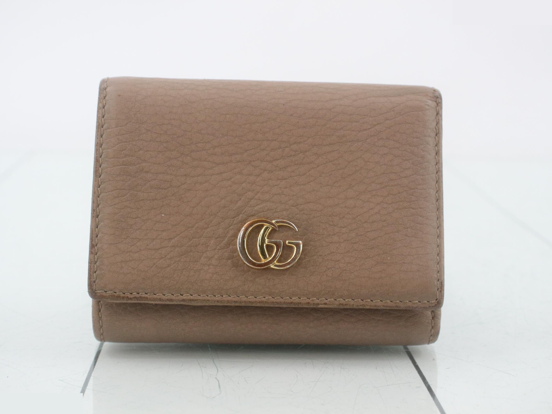 Petit GG Marmont Tri-fold Wallet