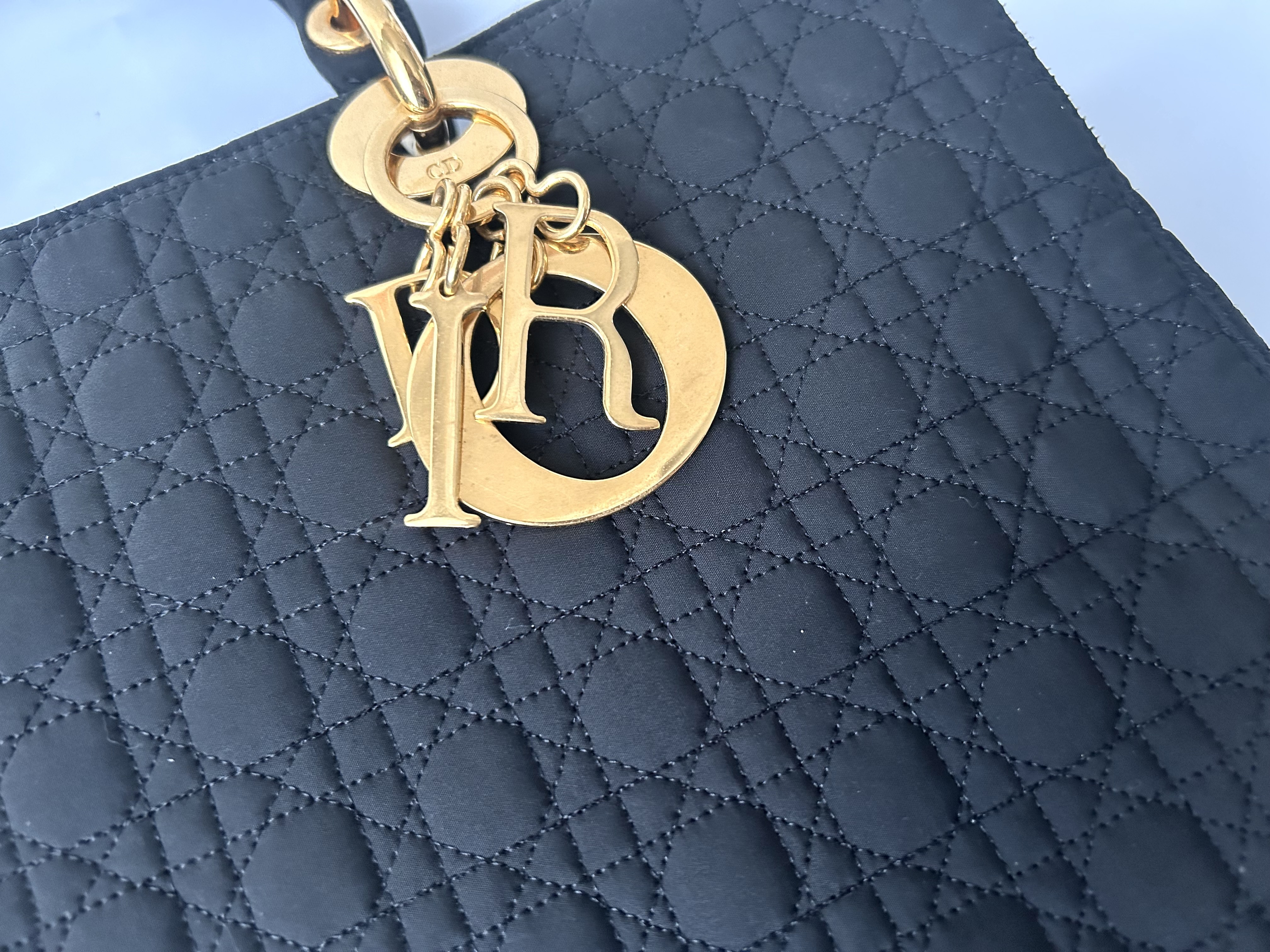 Cannage Nylon Tote Bag — view 8