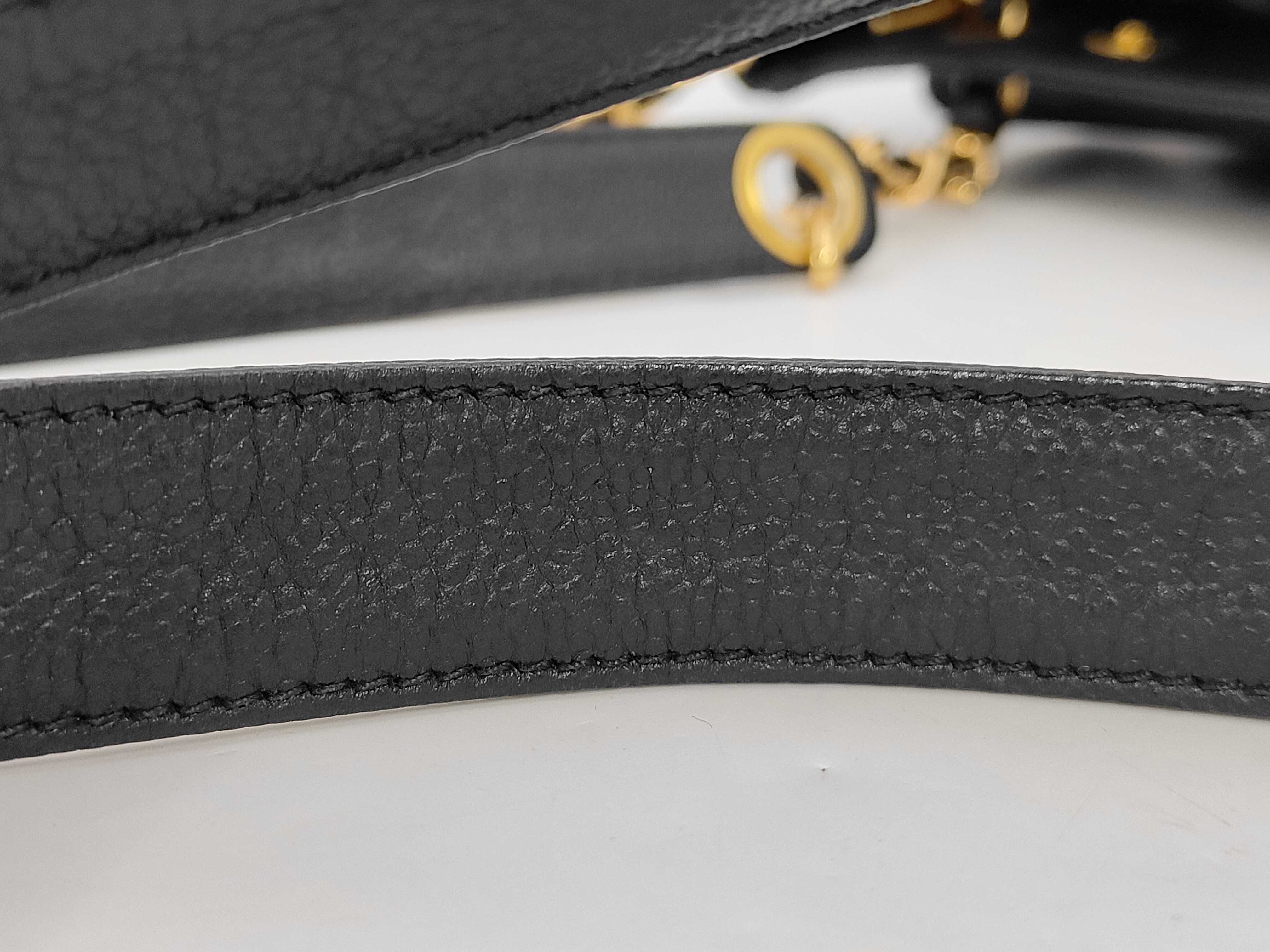 Shoulder Bag Turnlock Caviar Leather Black Coco Mark Shoulder Bag — view 6