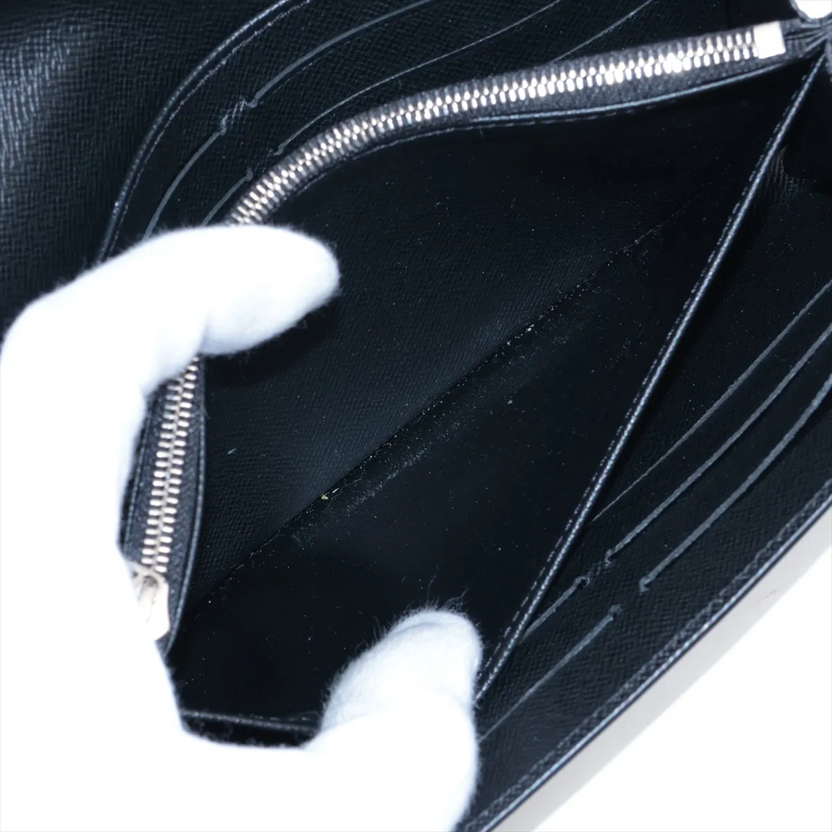 Epi Portefeuille Twist M68309 Noir Long Wallet RFID Reactive — view 6