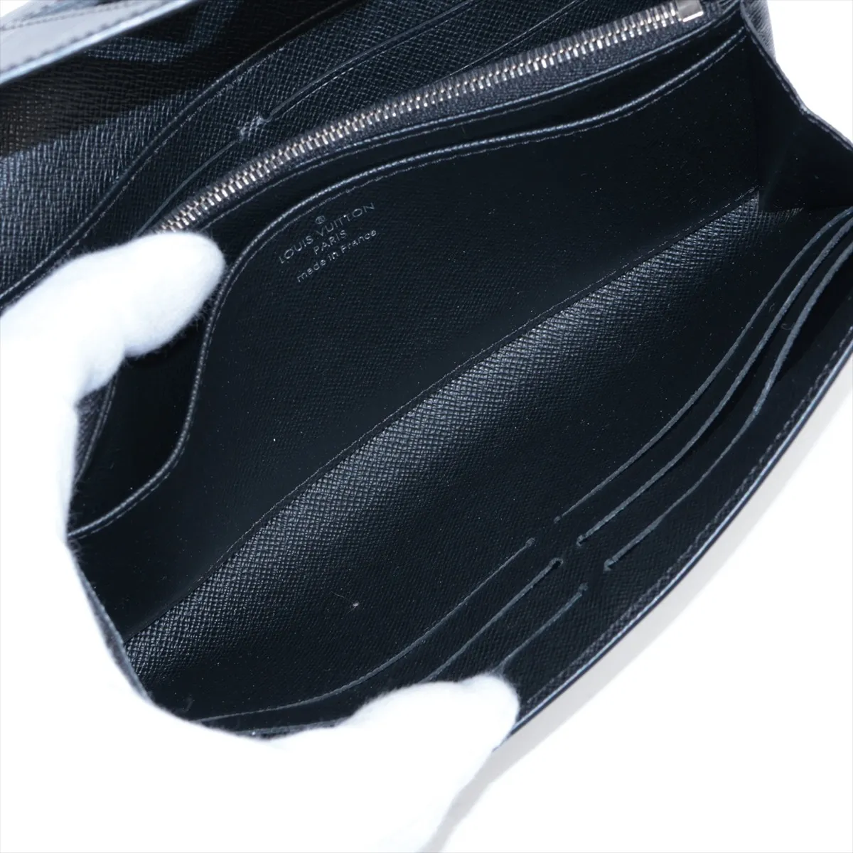 Epi Portefeuille Twist M68309 Noir Long Wallet RFID Reactive — view 7