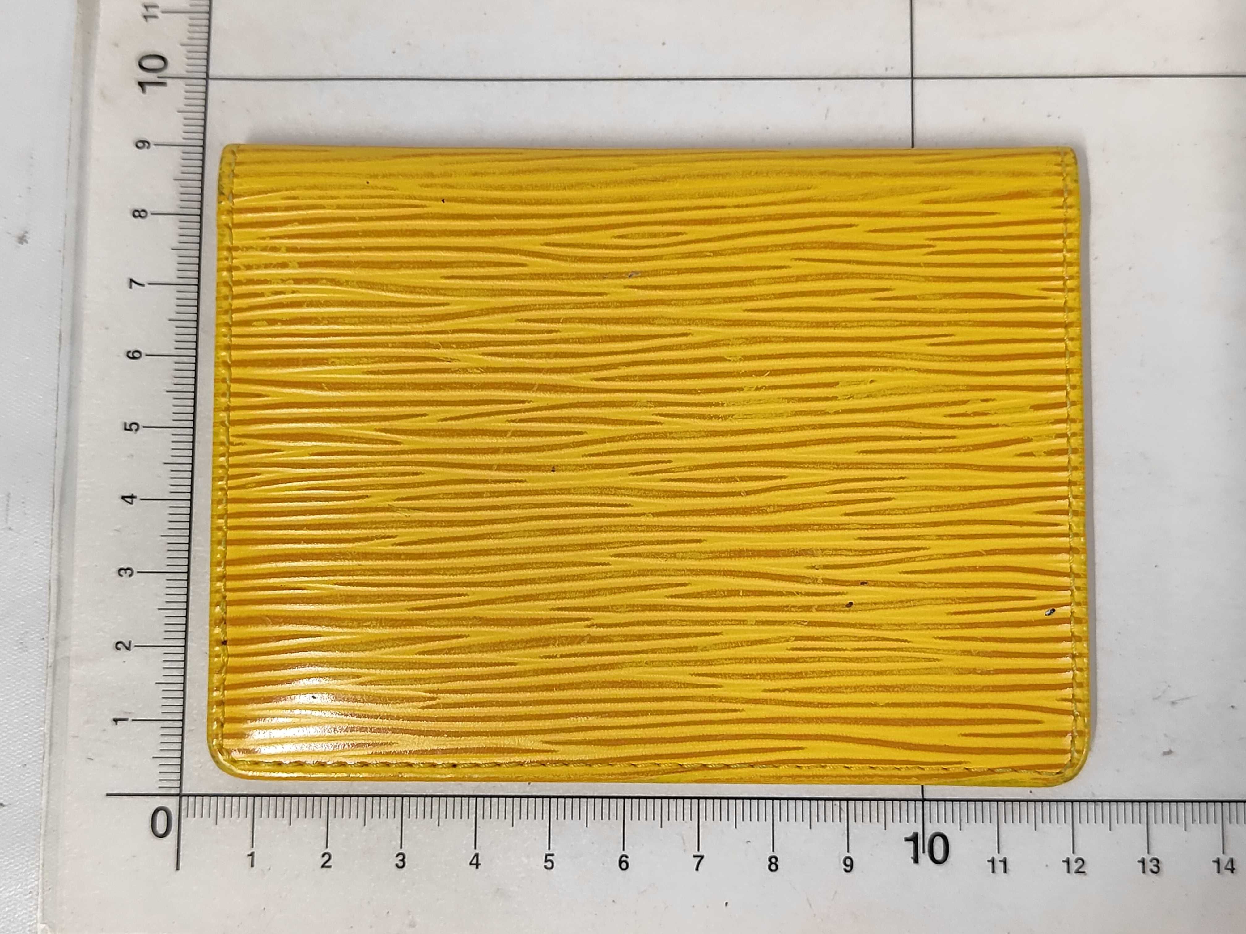 Epi Card Case (Yellow) - Card Case — view 2