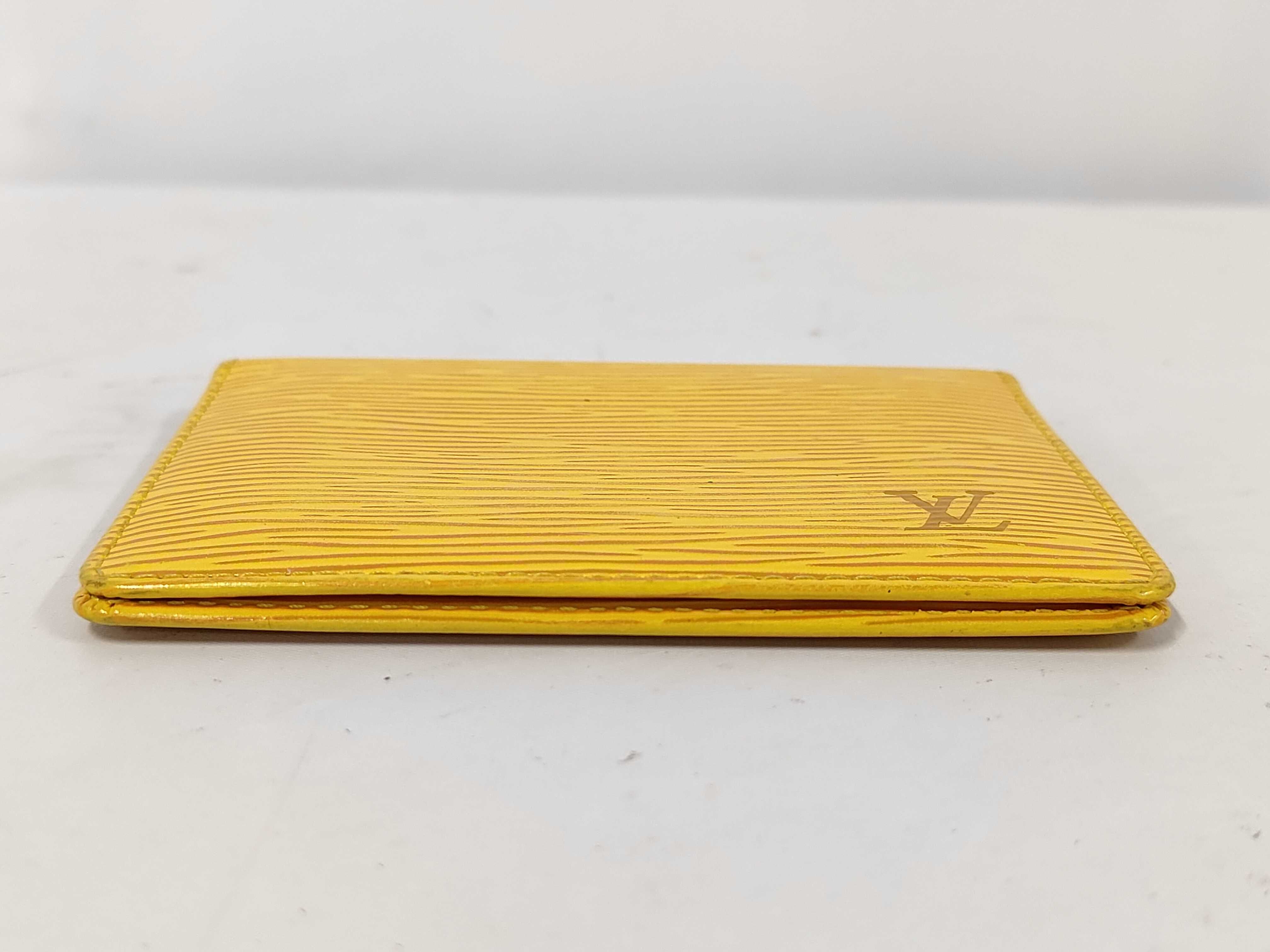 Epi Card Case (Yellow) - Card Case — view 4