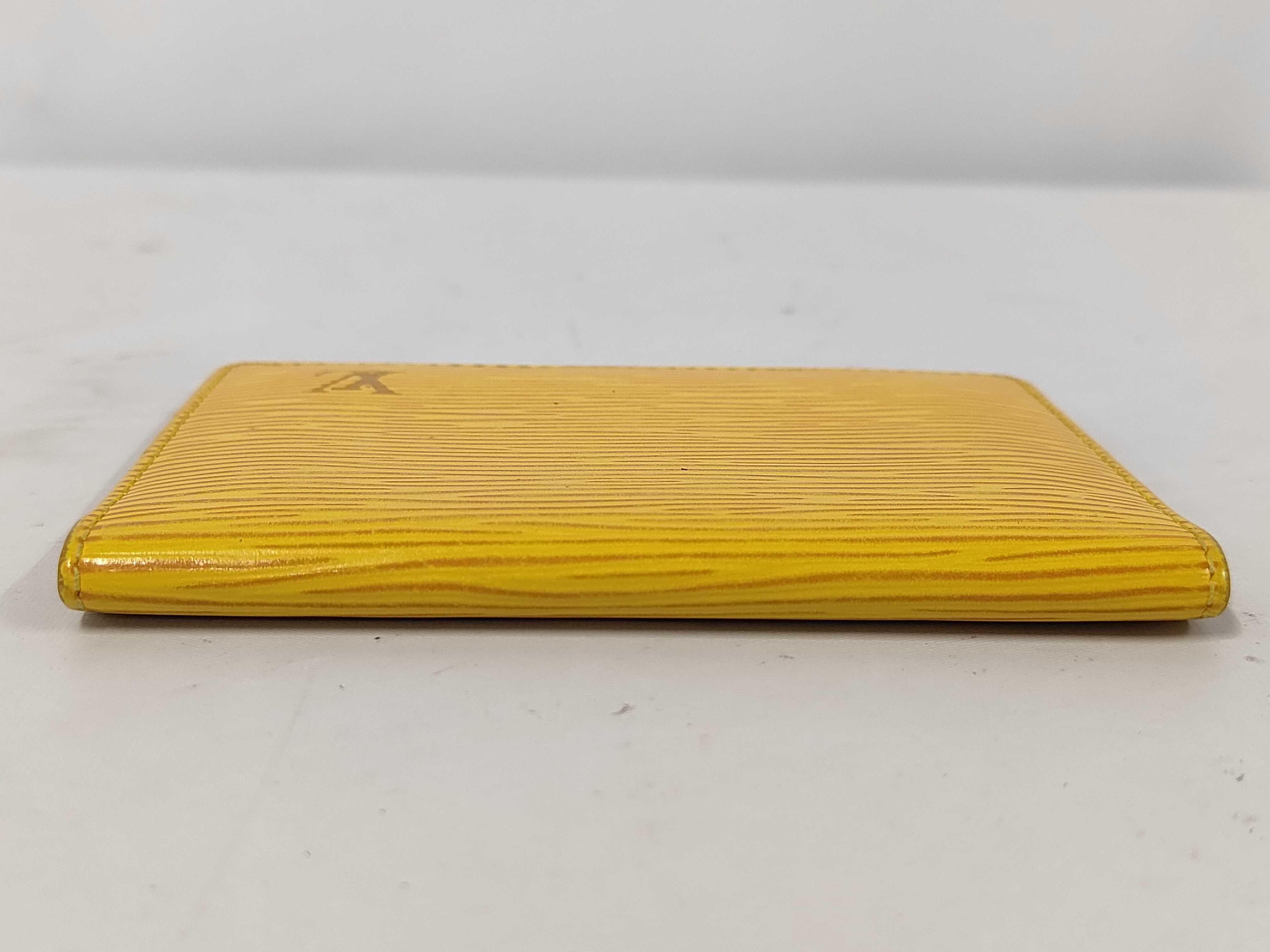 Epi Card Case (Yellow) - Card Case — view 6