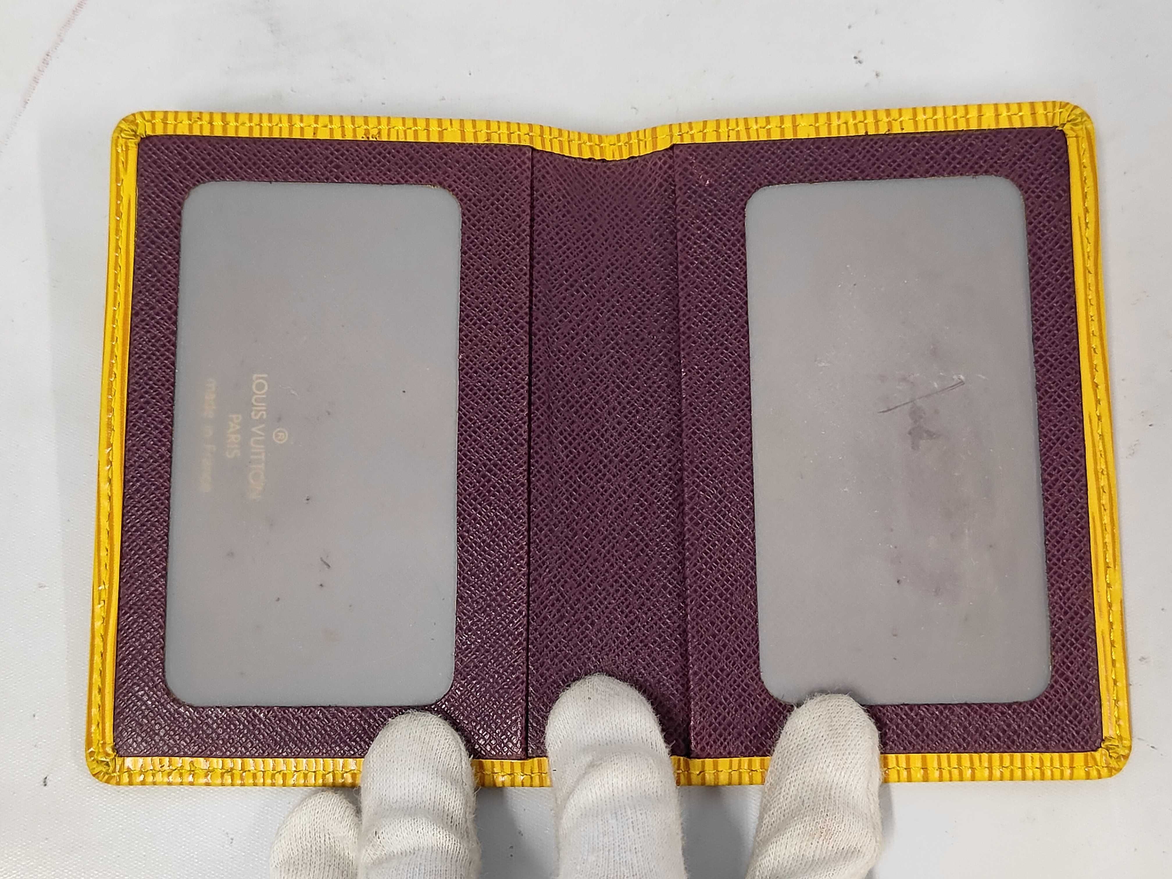 Epi Card Case (Yellow) - Card Case — view 7