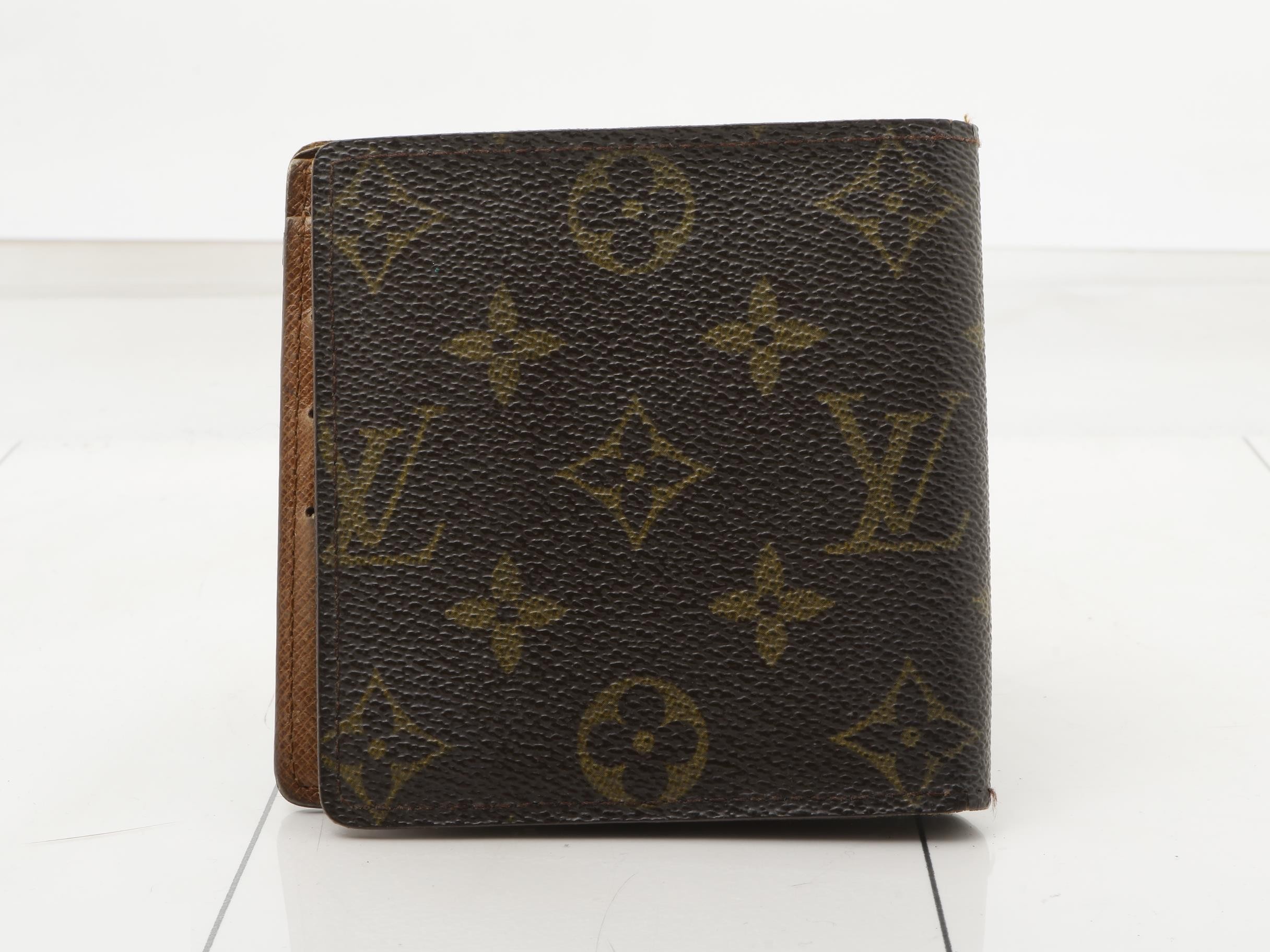 Monogram Portefeuille Cartes Crédit Monnaie Bi-fold Wallet — view 2