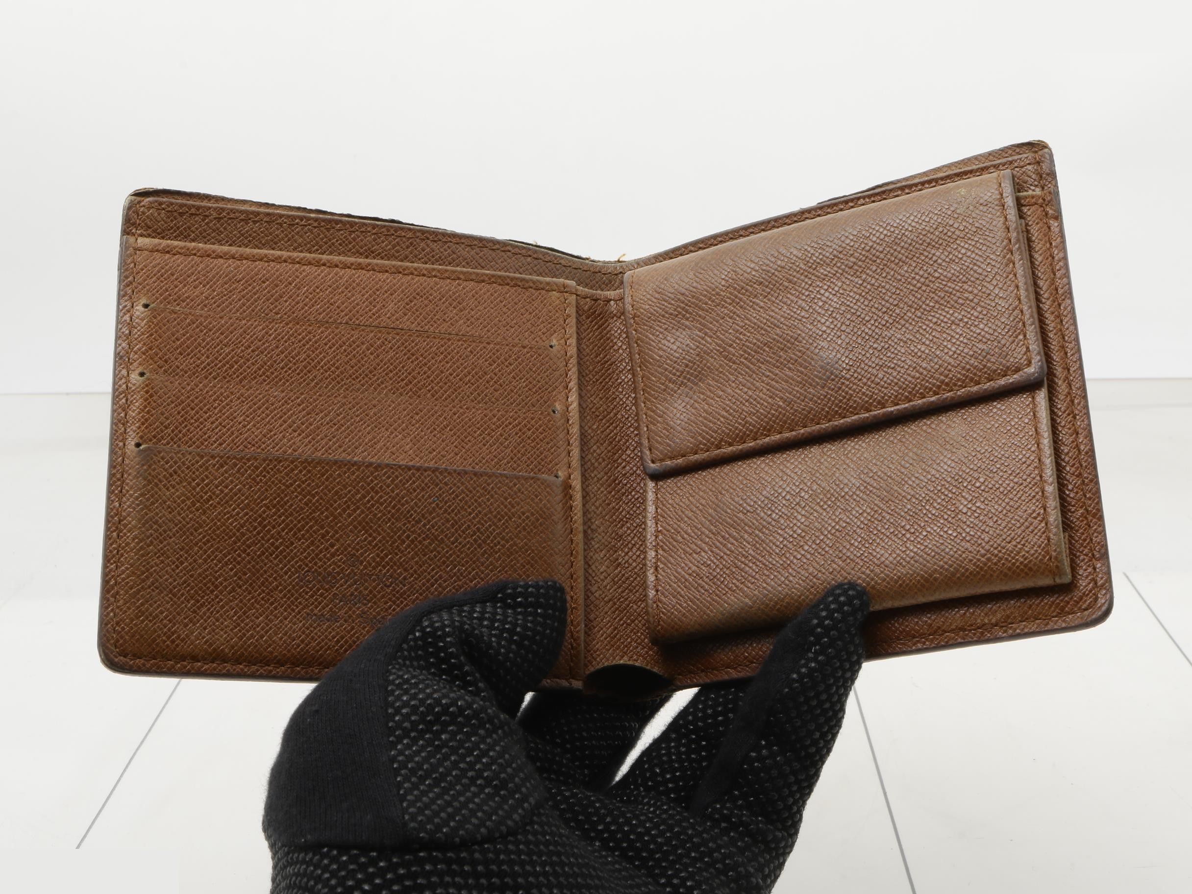 Monogram Portefeuille Cartes Crédit Monnaie Bi-fold Wallet — view 4