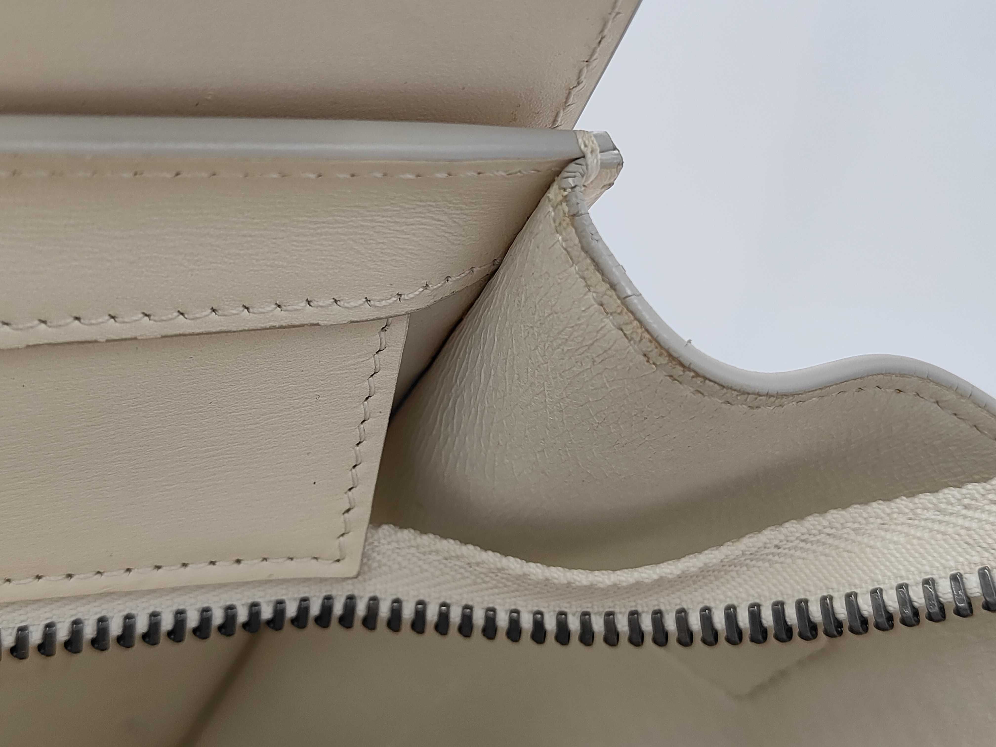 Luggage Micro White Handbag — view 11