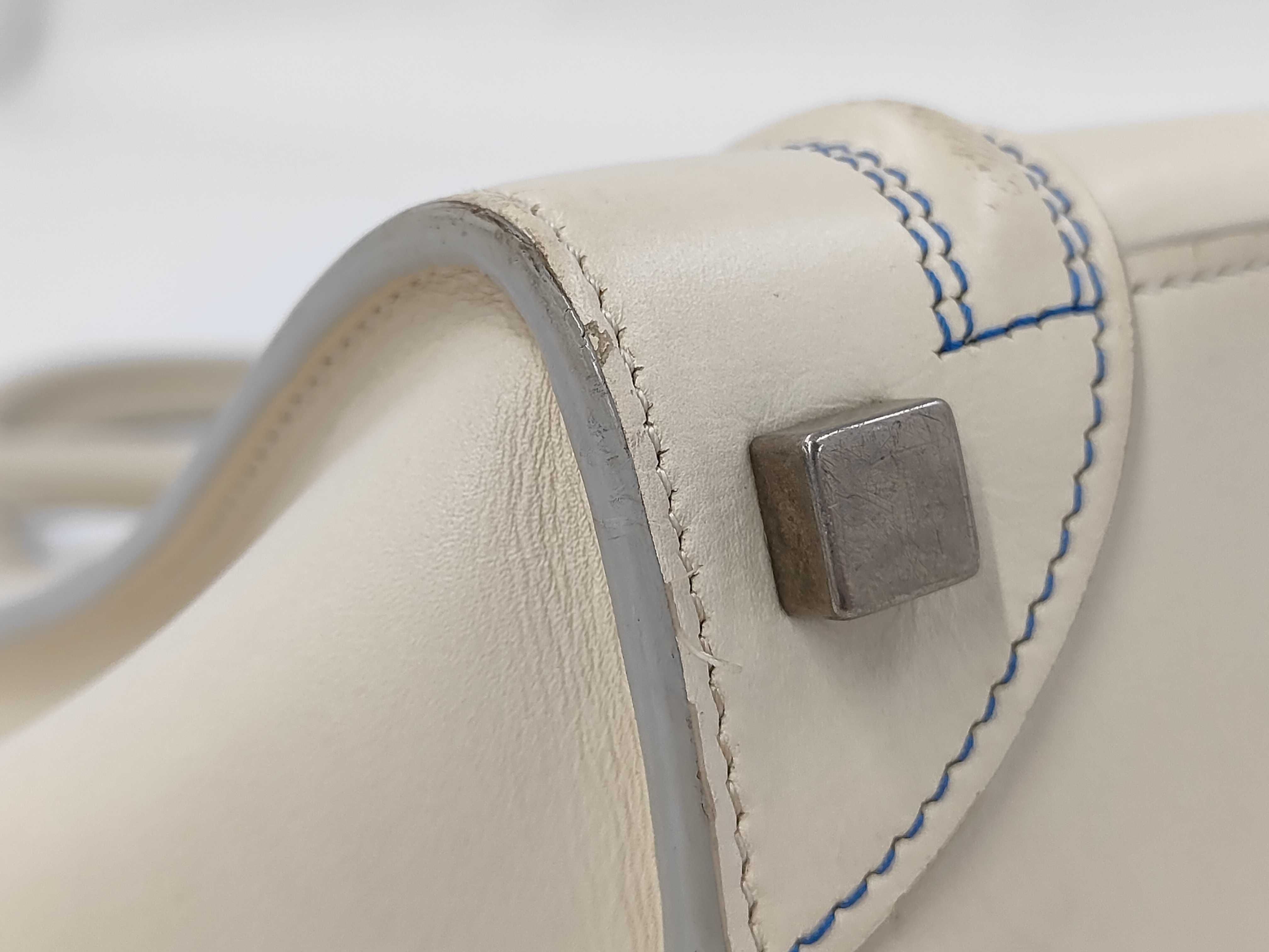 Luggage Micro White Handbag — view 8