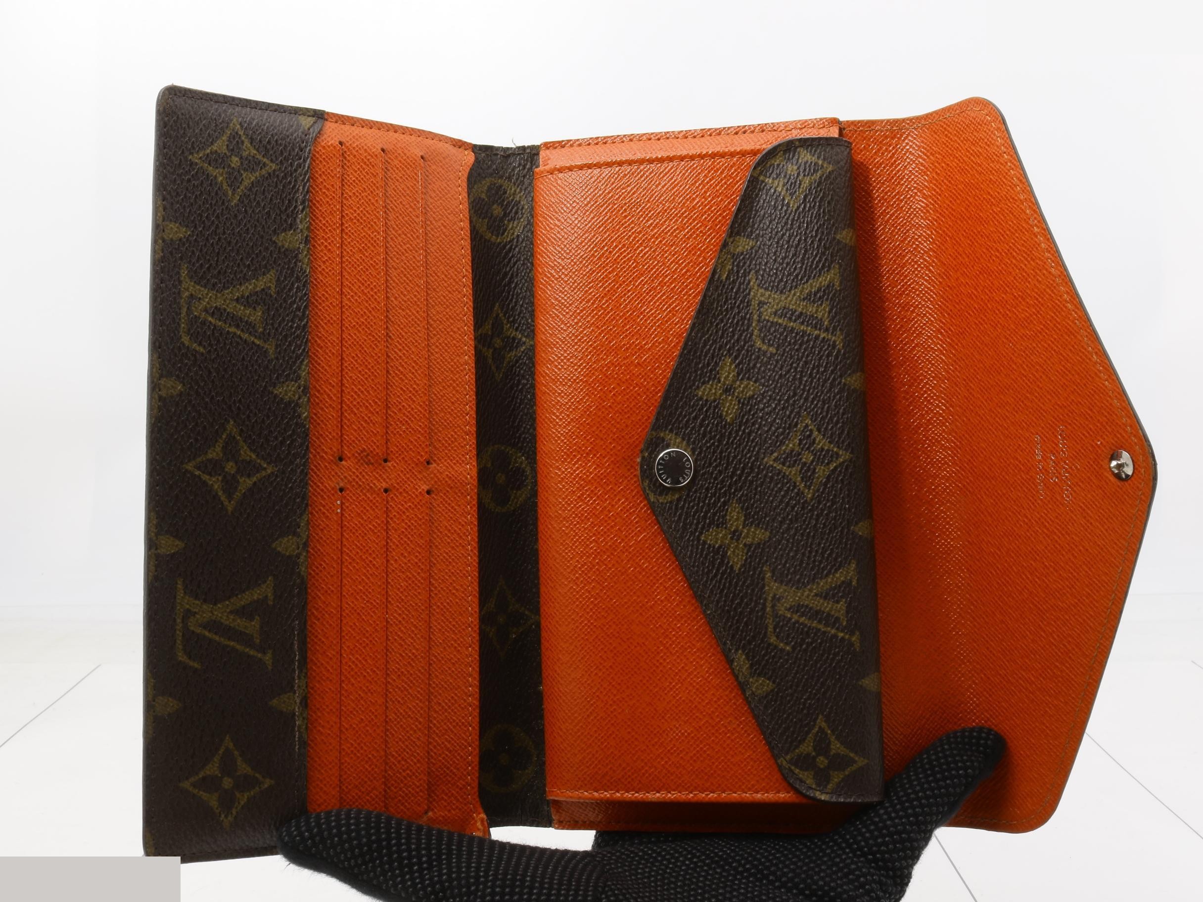 Monogram Portefeuille Marie-Lou Long Piment Bi-fold Long Wallet — view 4