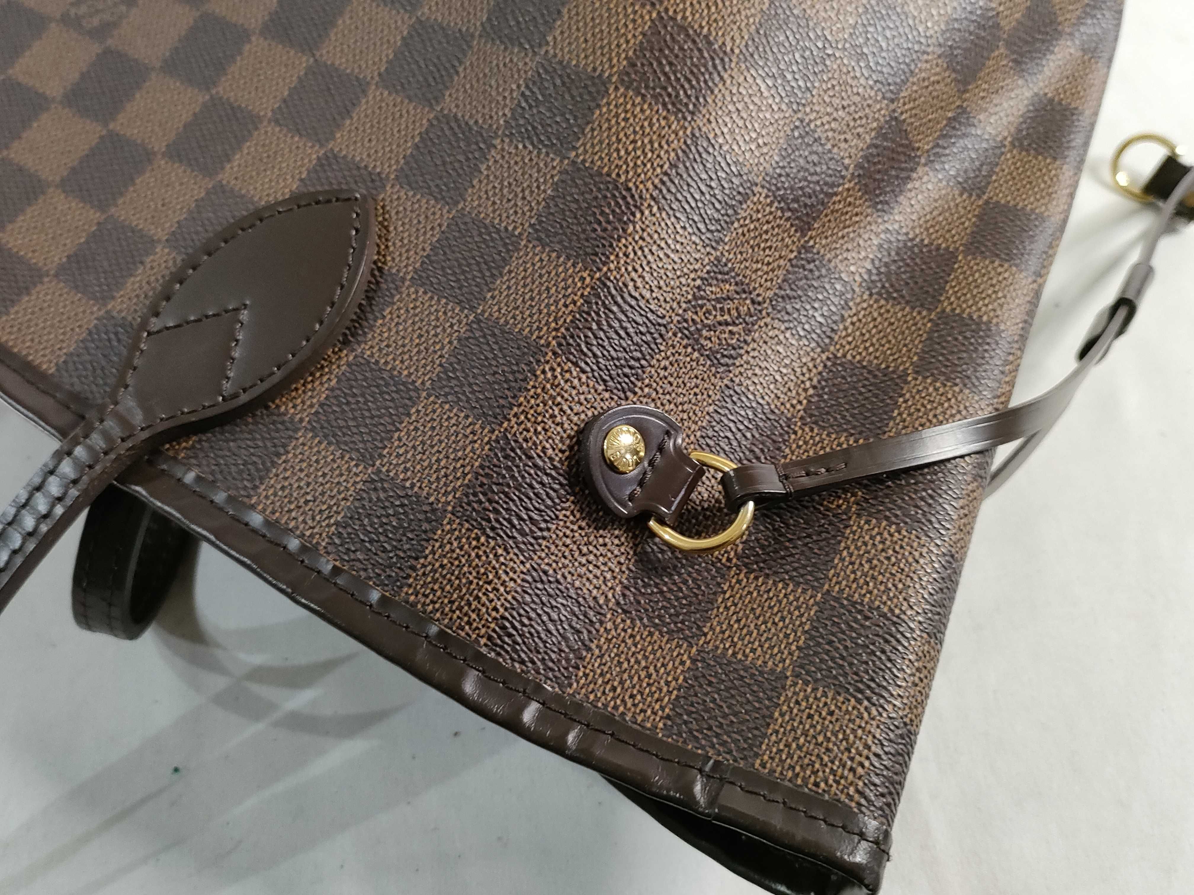 Damier Neverfull MM N51105 Tote Bag — view 13