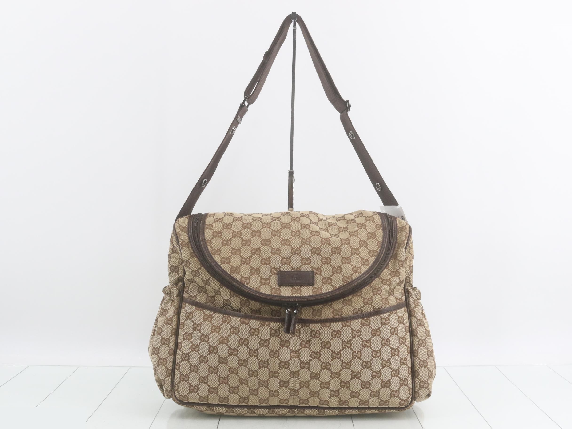 GG Canvas Mother's Bag Shoulder Bag