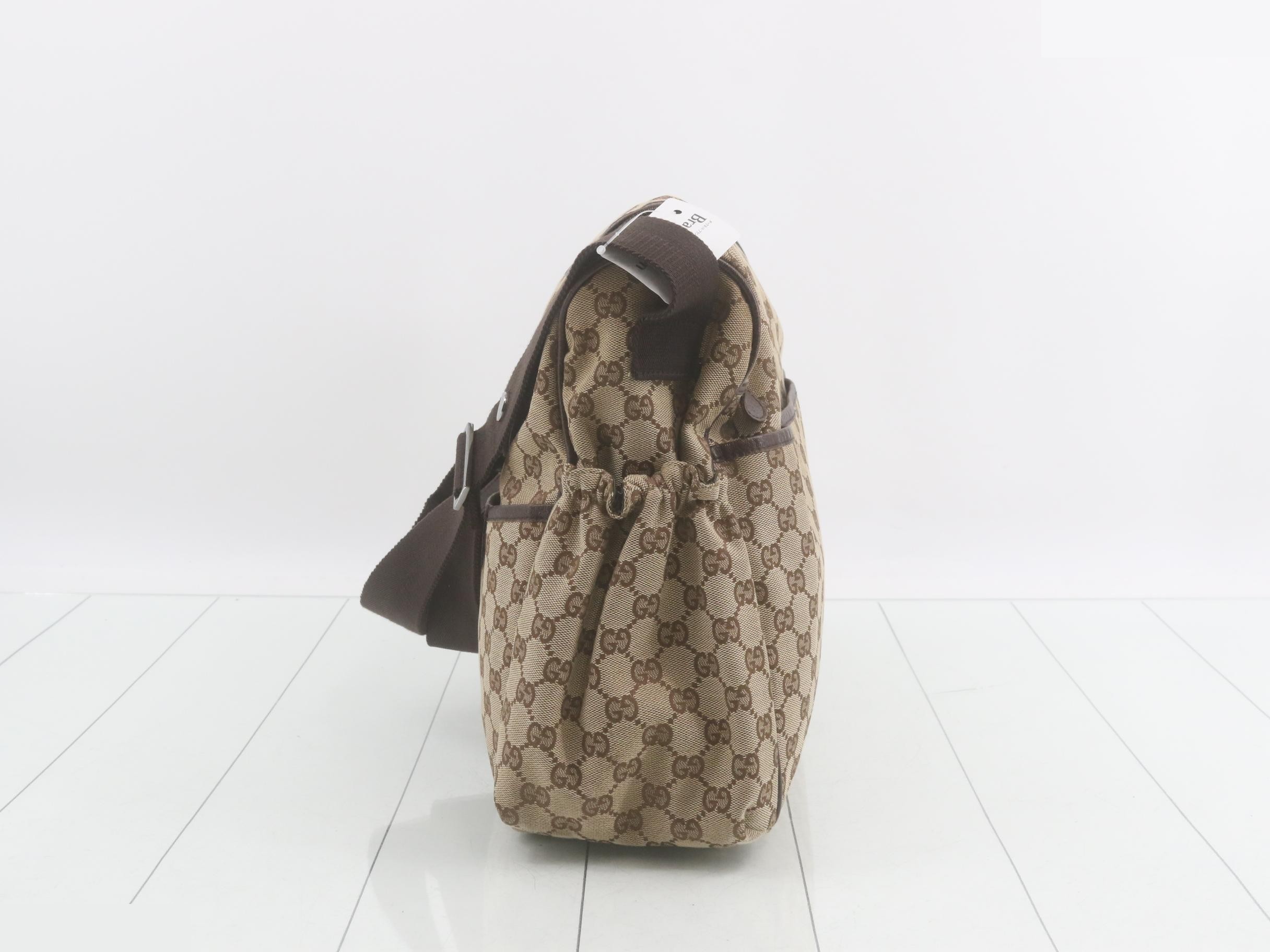 GG Canvas Mother's Bag Shoulder Bag — view 3