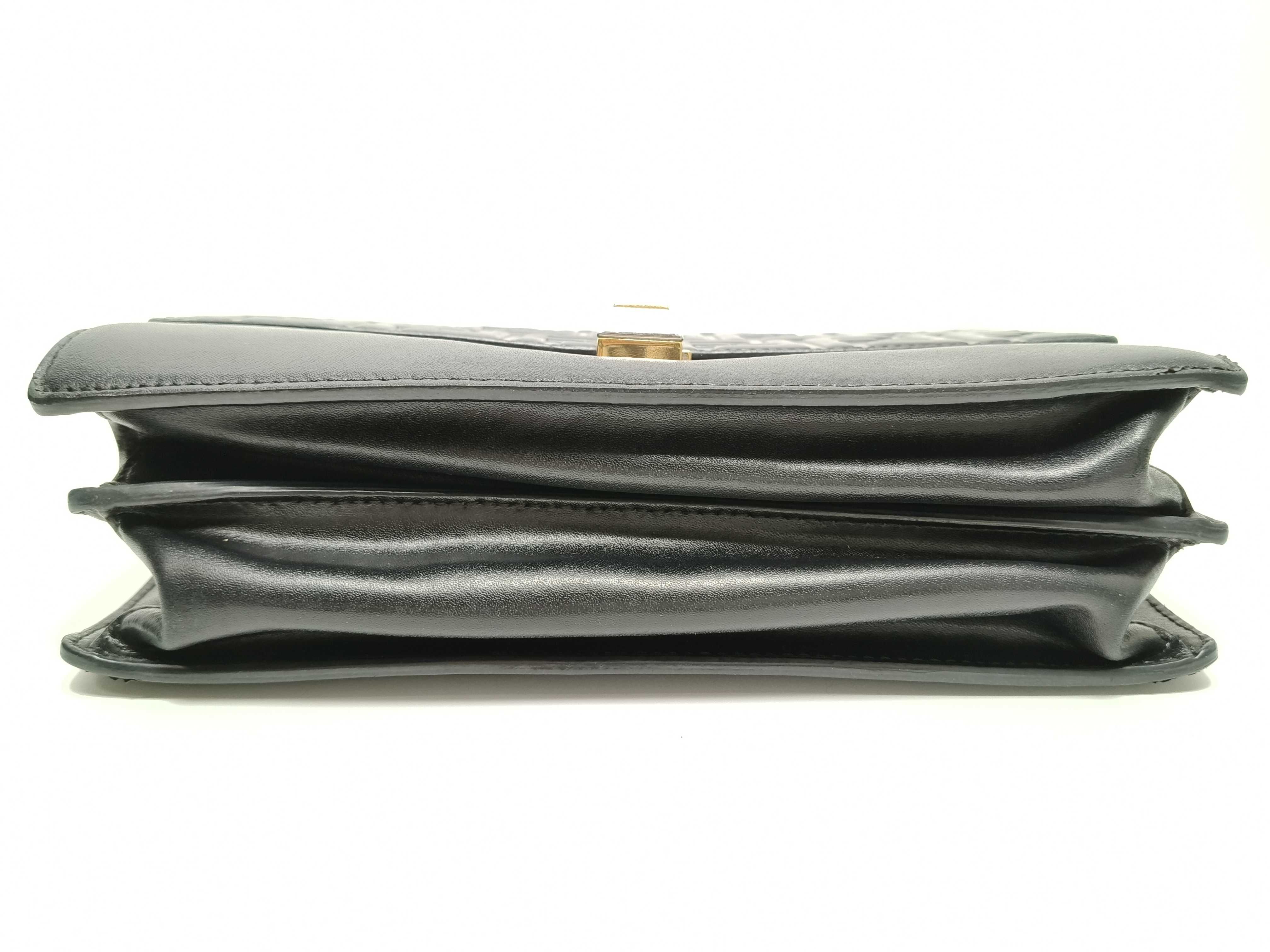 ID- ZUCCa Kan I Leather 2-Way Handbag black 8BT283 with 2 straps (shoulder bag) — view 7