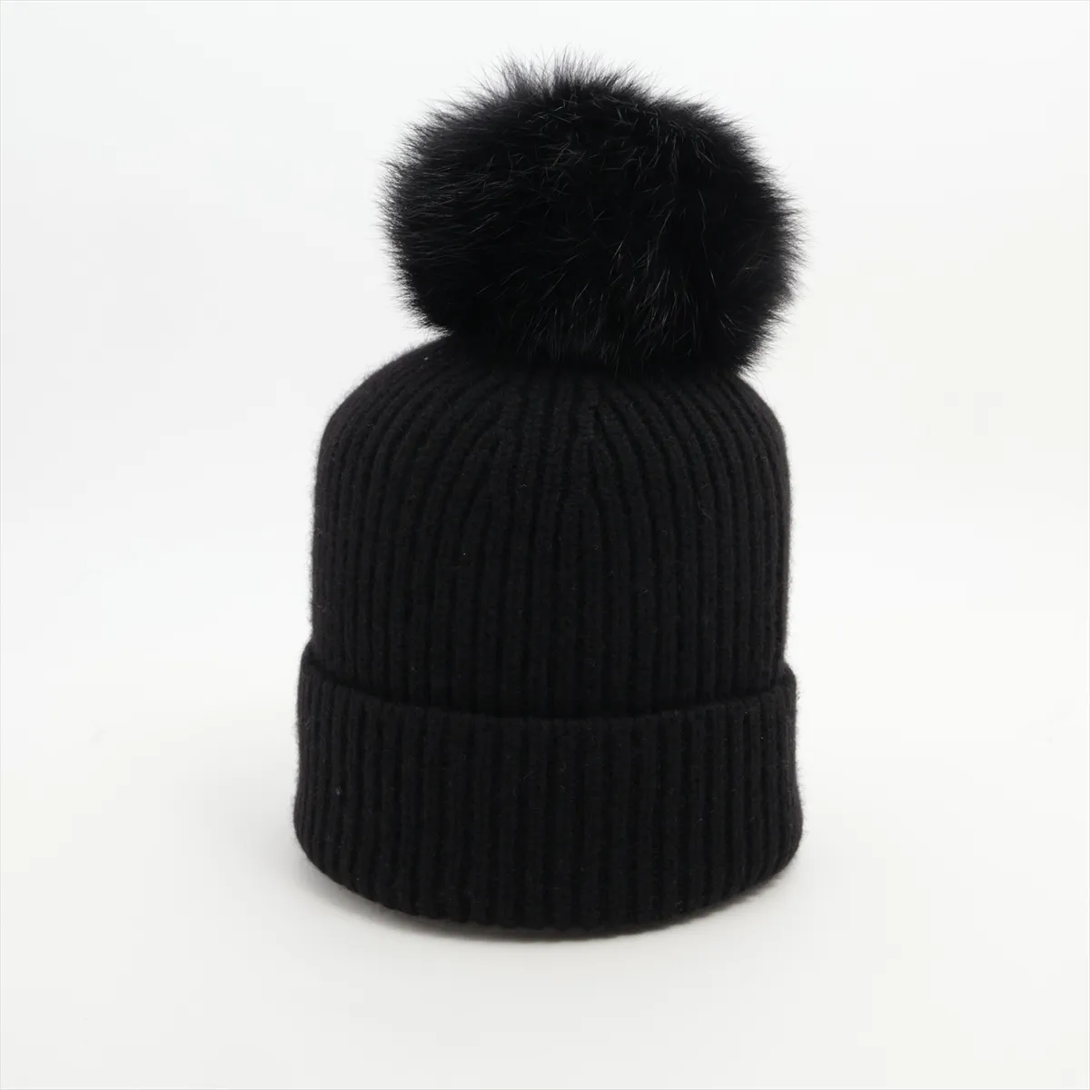 M79256 Beanie LV Cold Spark RN4264 Knit Cap Cashmere Noir — view 3