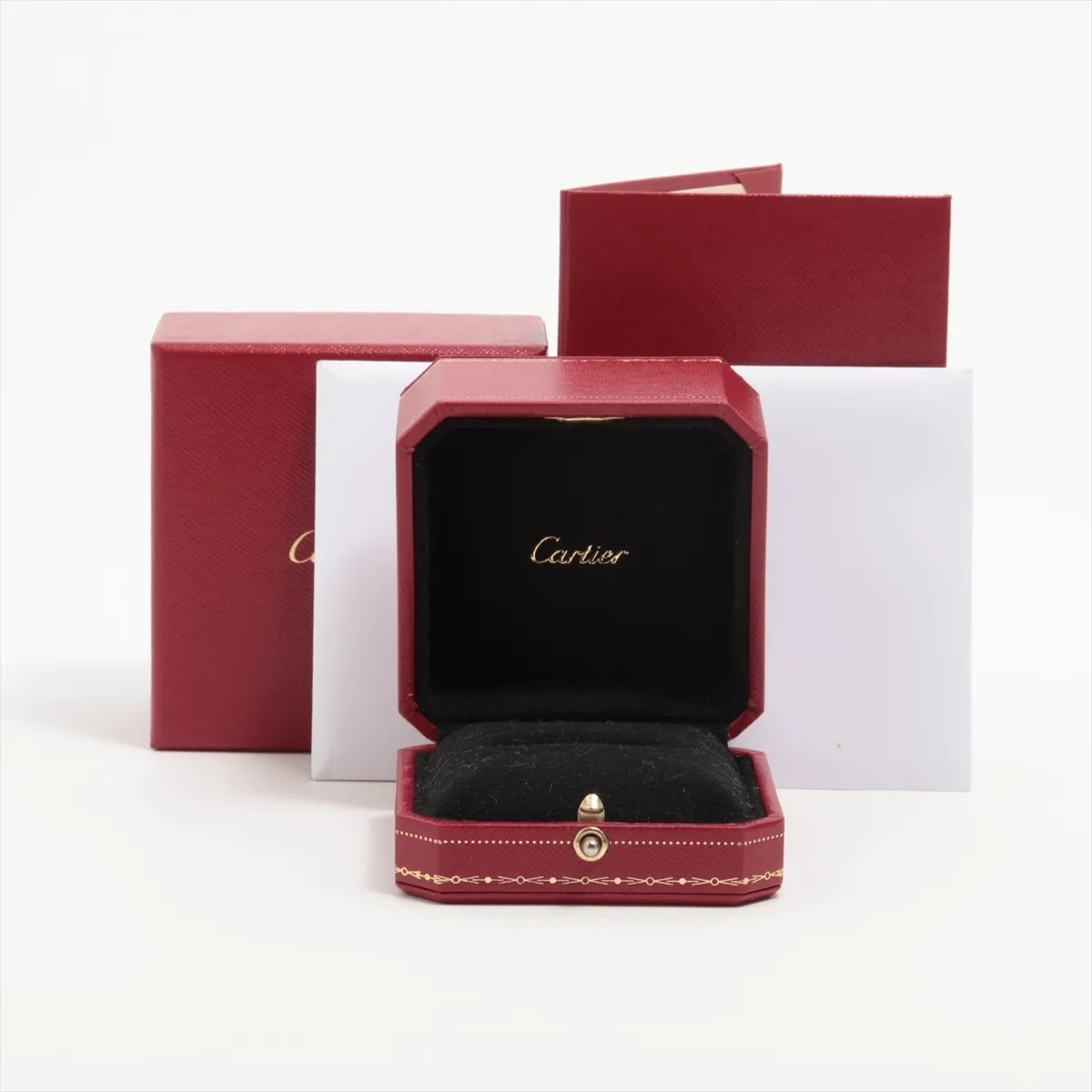 Mini Love Ring, 750 (Yellow Gold), 3.0g, Size 47, KHV391, some dents, CRB4085047 — view 5