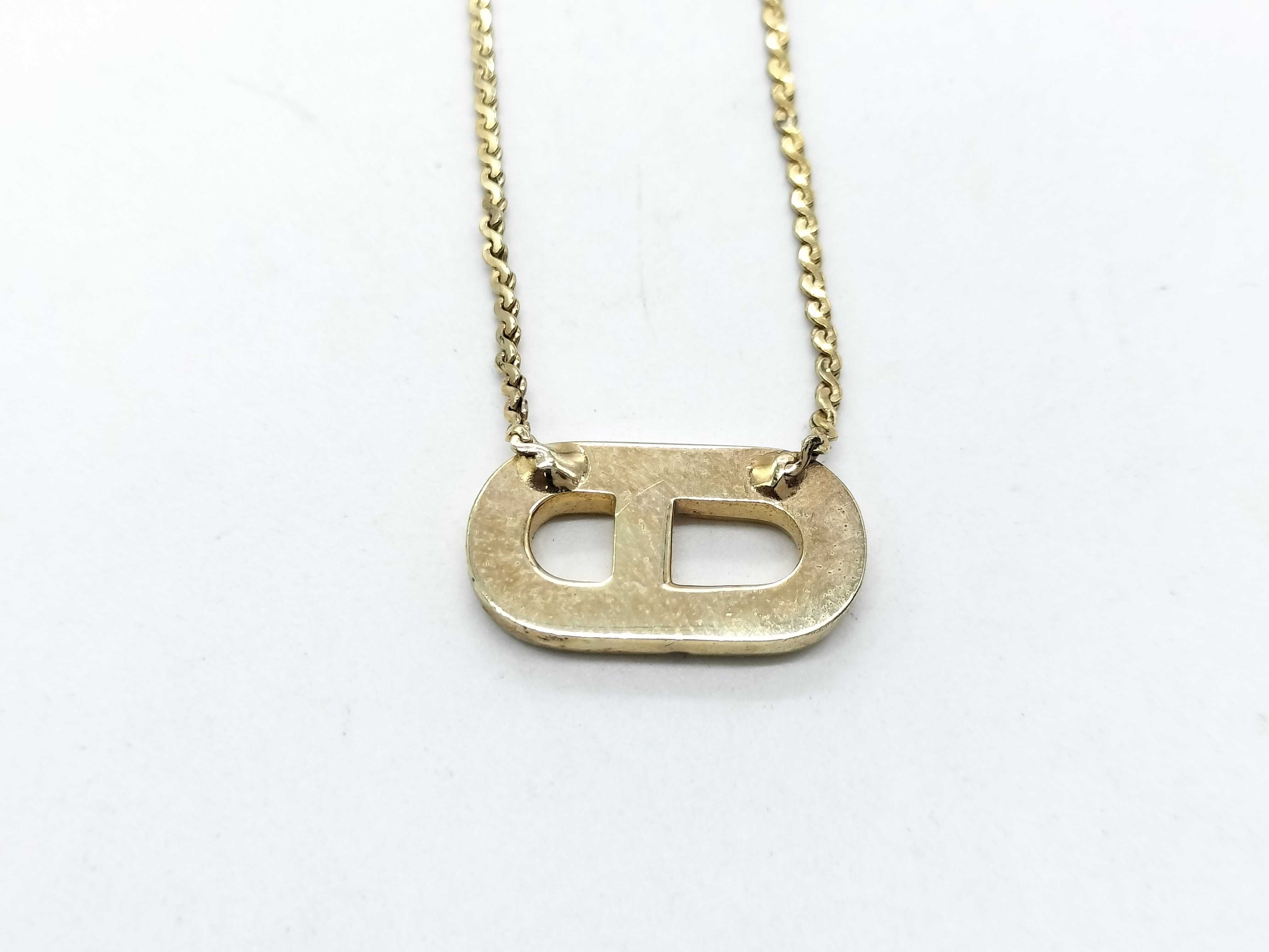Gold Logo Necklace — view 2