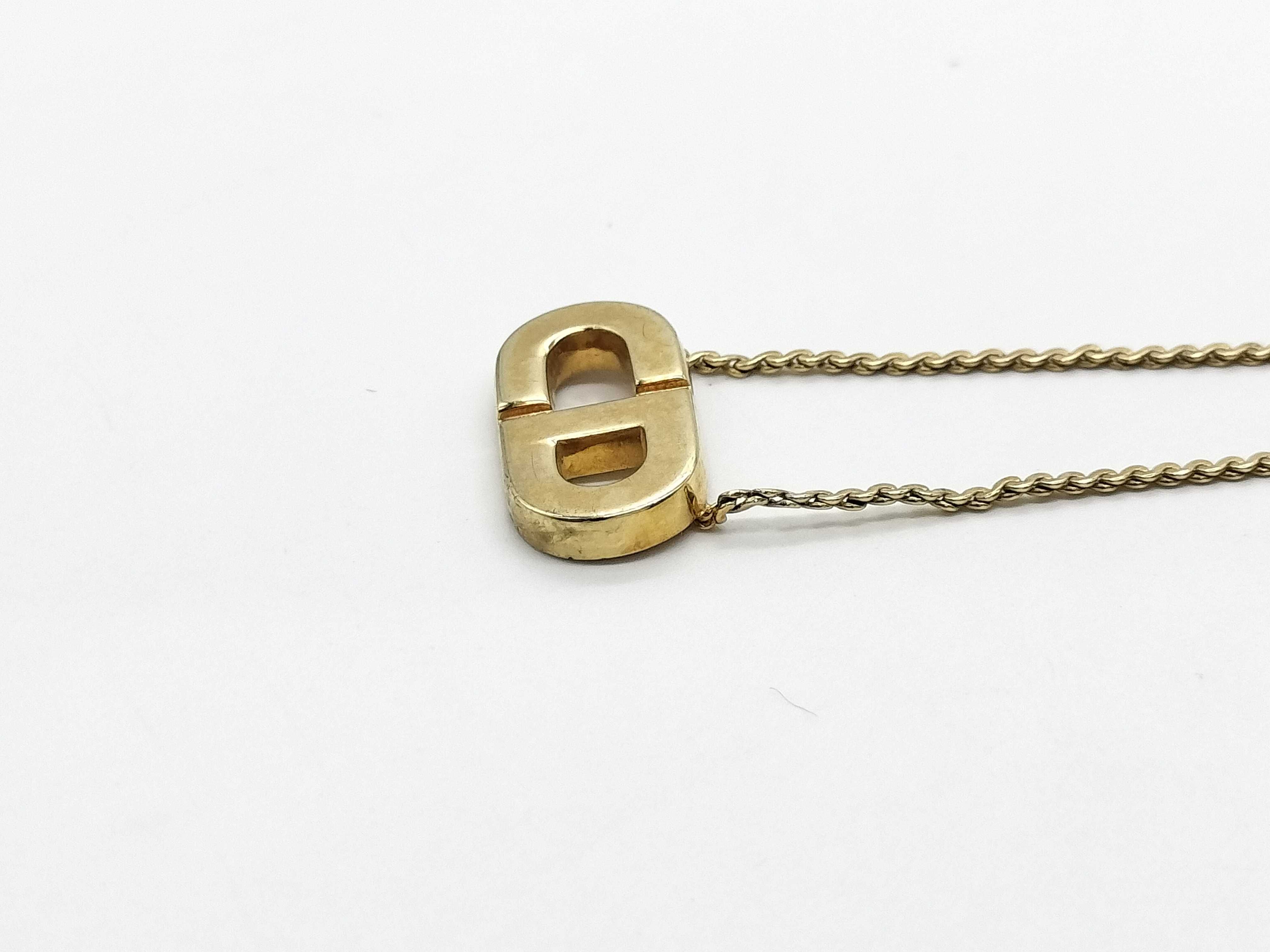 Gold Logo Necklace — view 3