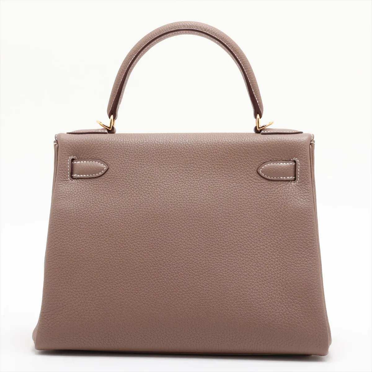 [Individually packaged] Hermes Kelly 28 Letournée Togo Etoupe Gold Hardware C: 2018 — view 2