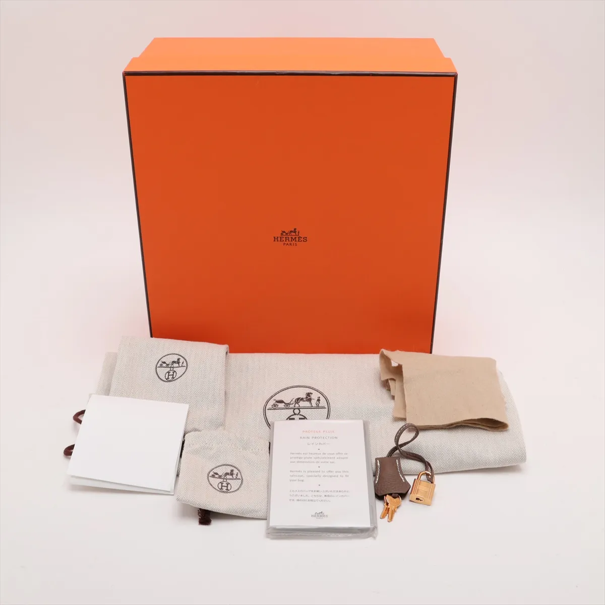 [Individually packaged] Hermes Kelly 28 Letournée Togo Etoupe Gold Hardware C: 2018 — view 11