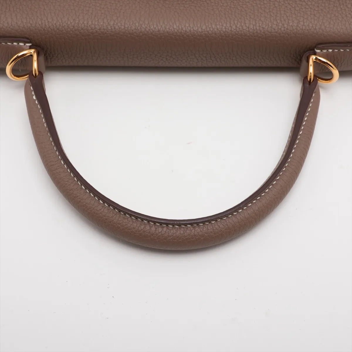 [Individually packaged] Hermes Kelly 28 Letournée Togo Etoupe Gold Hardware C: 2018 — view 5