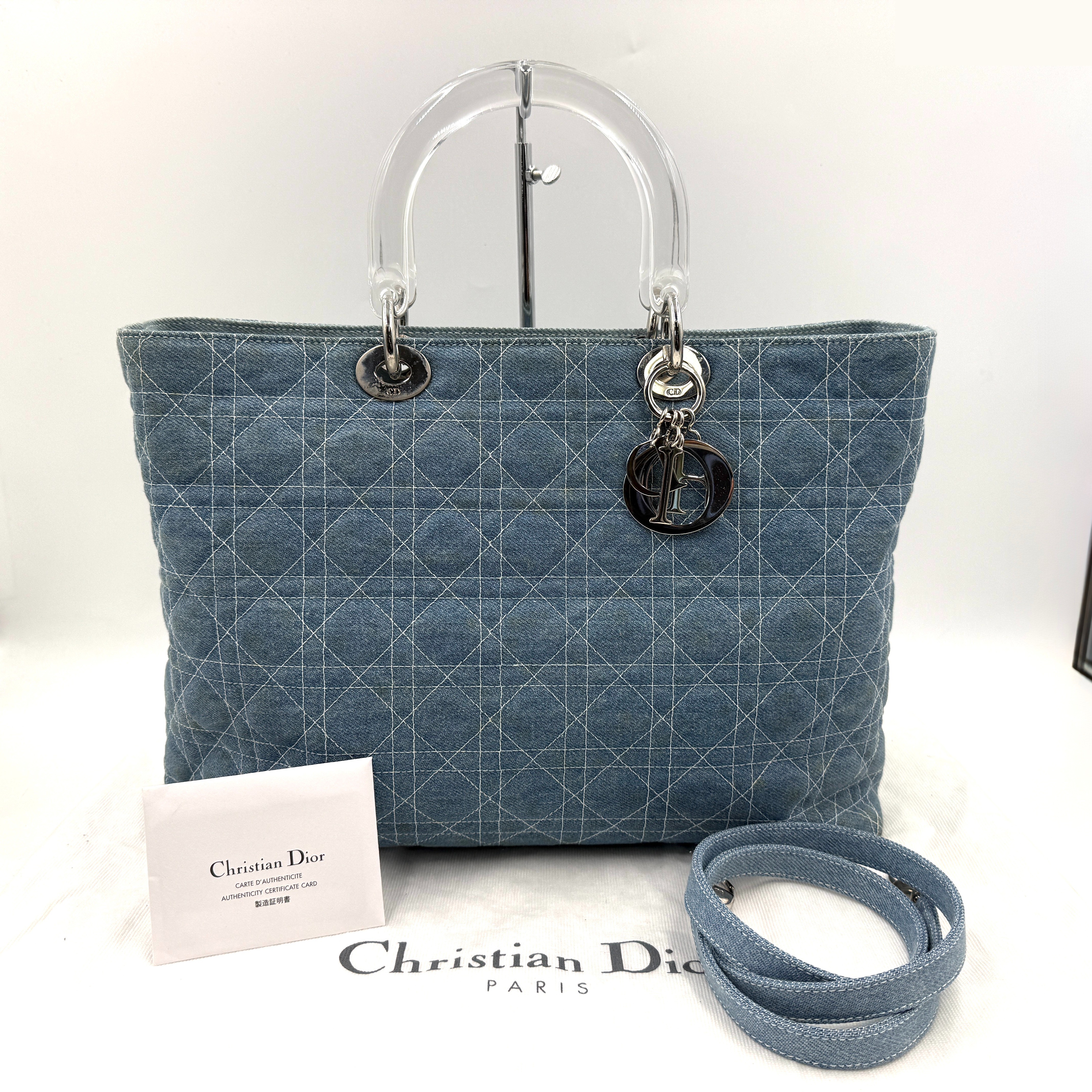 Lady Dior Denim Cannage