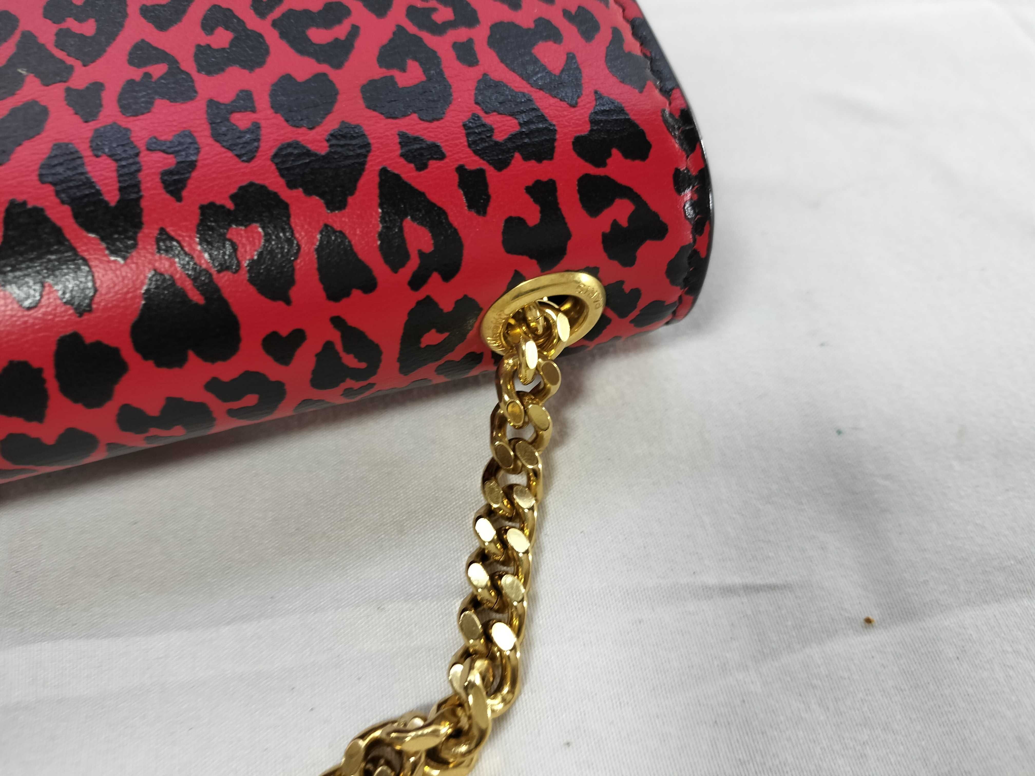 Chain Shoulder Bag, Leopard Print Shoulder Bag — view 5