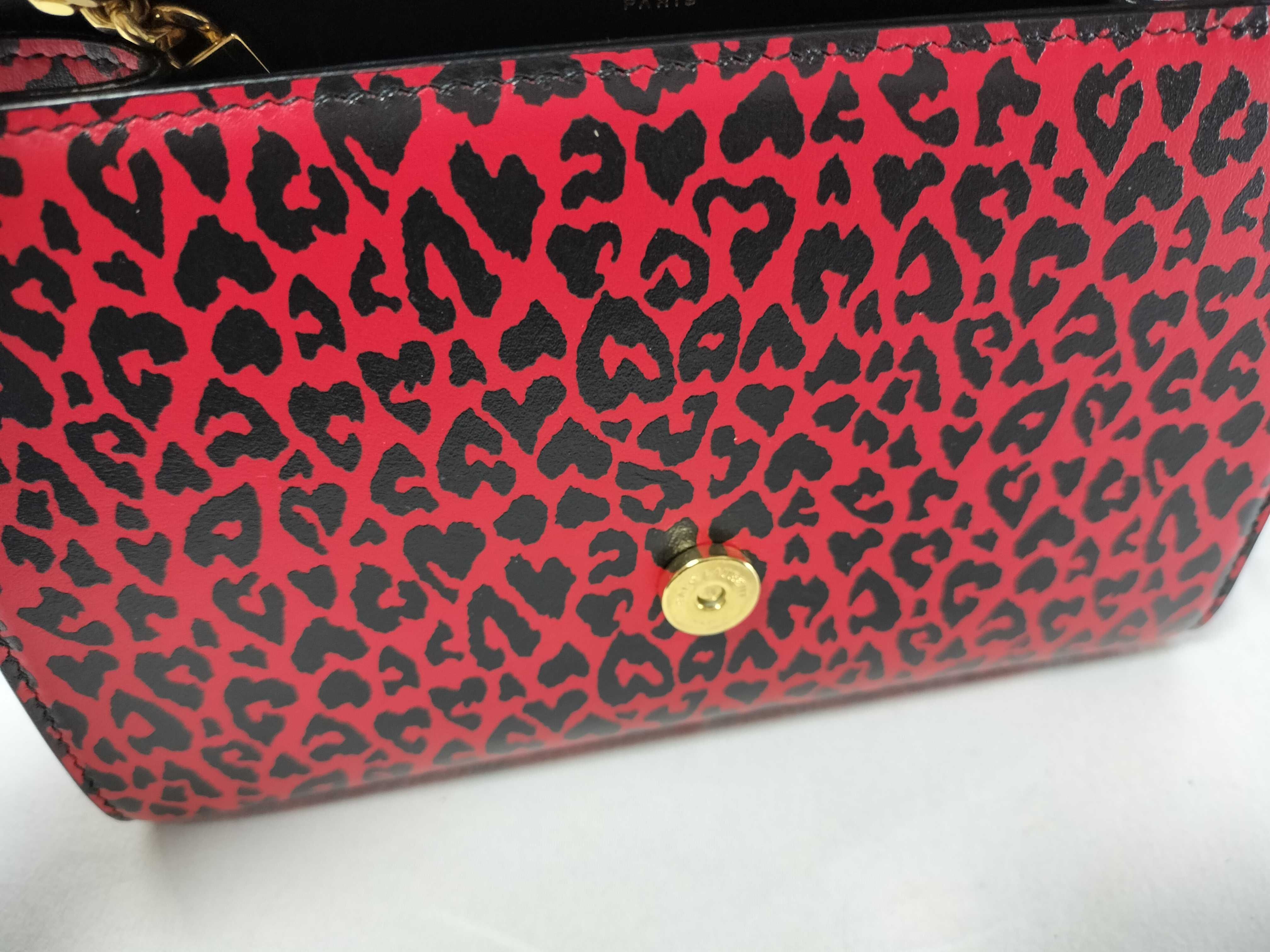 Chain Shoulder Bag, Leopard Print Shoulder Bag — view 10