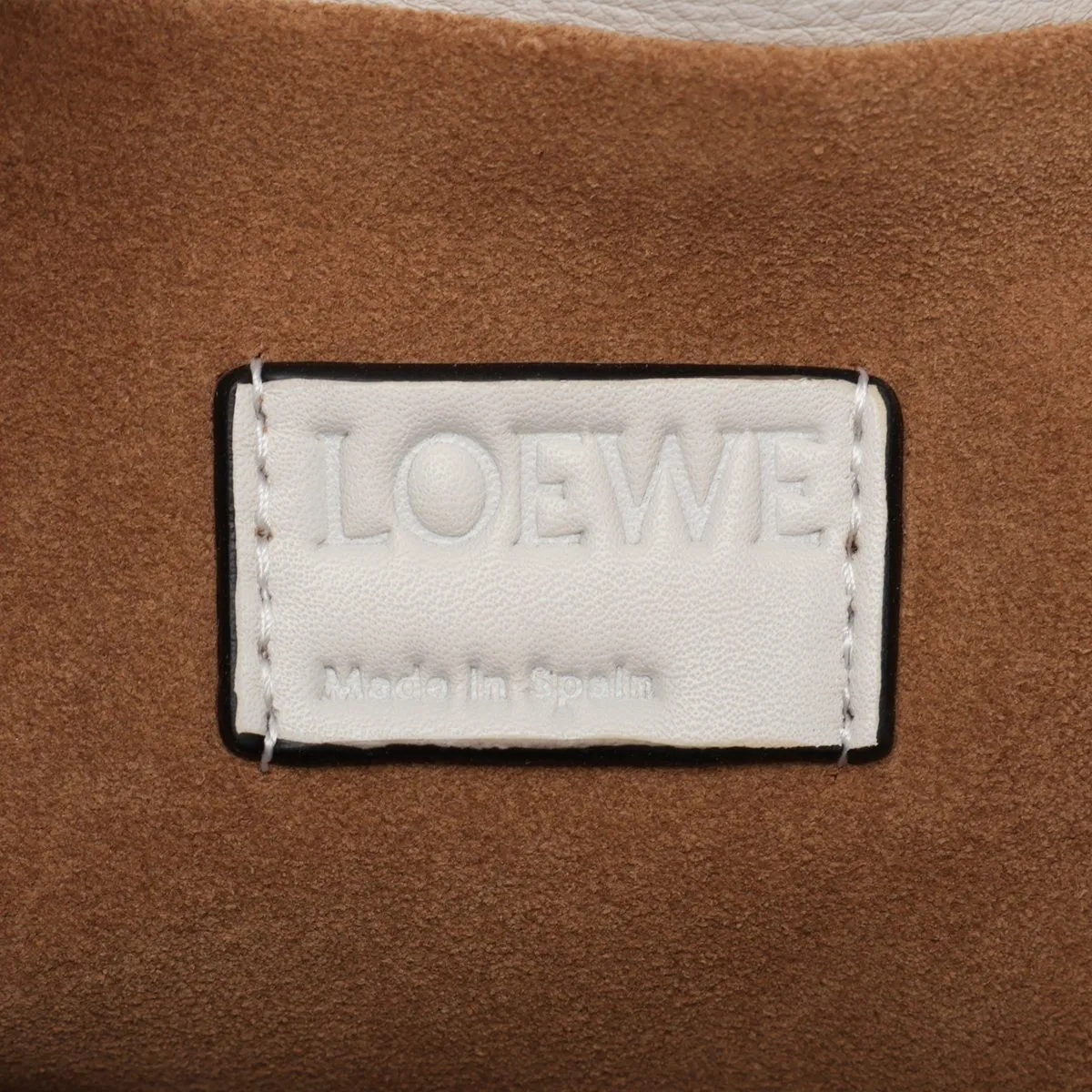 Flamenco Clutch Leather Shoulder Bag White — view 7