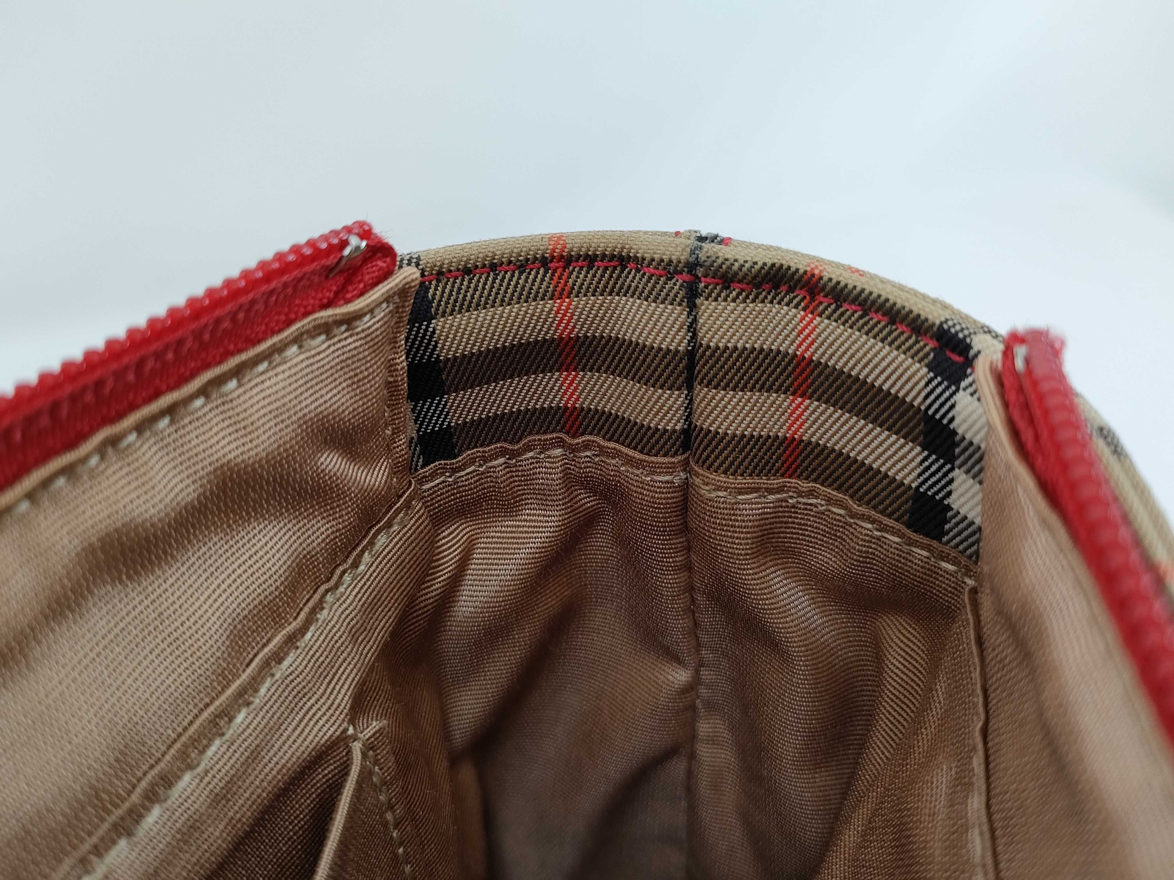 Nova Check Red Handbag — view 12