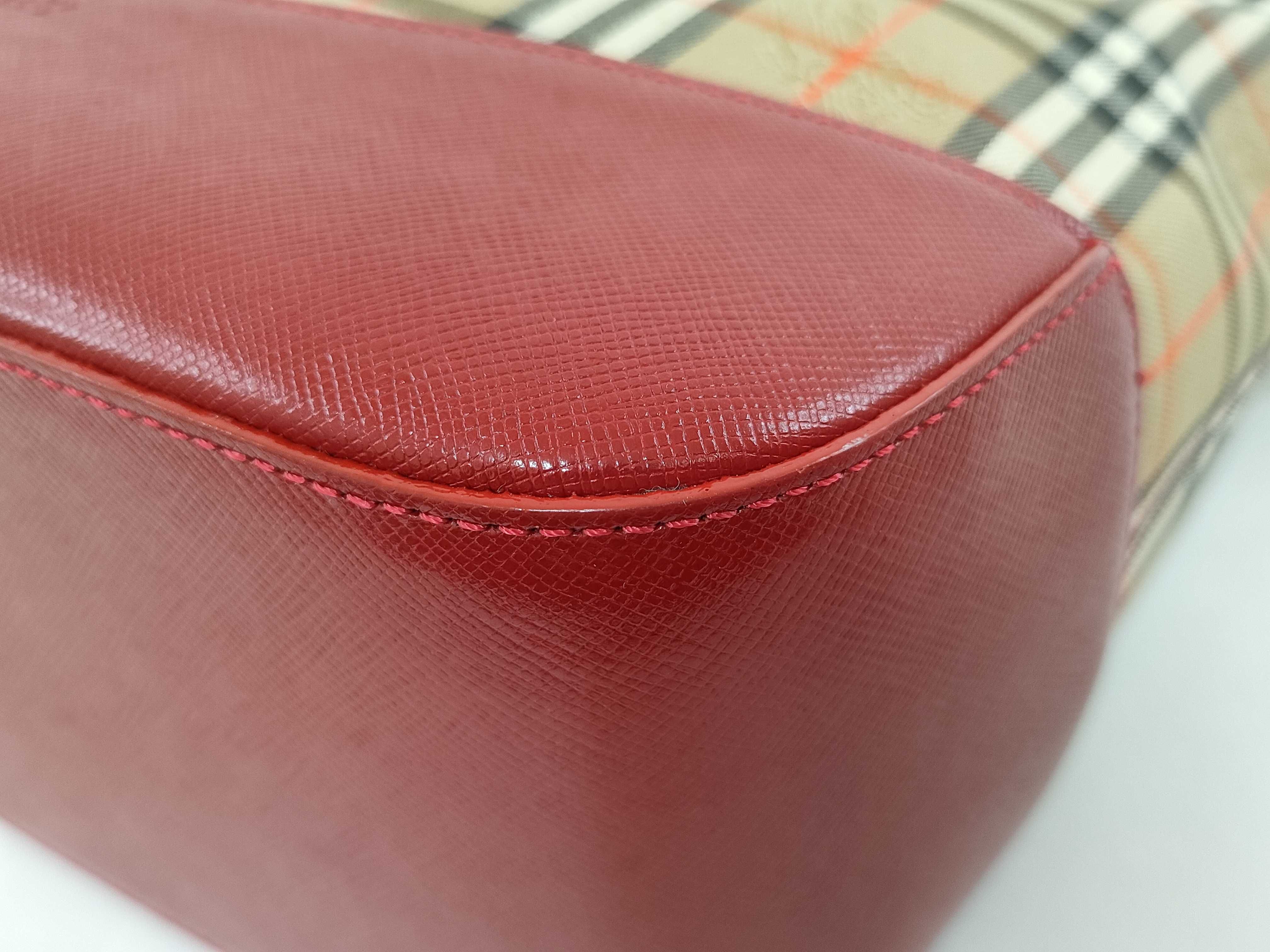 Nova Check Red Handbag — view 4