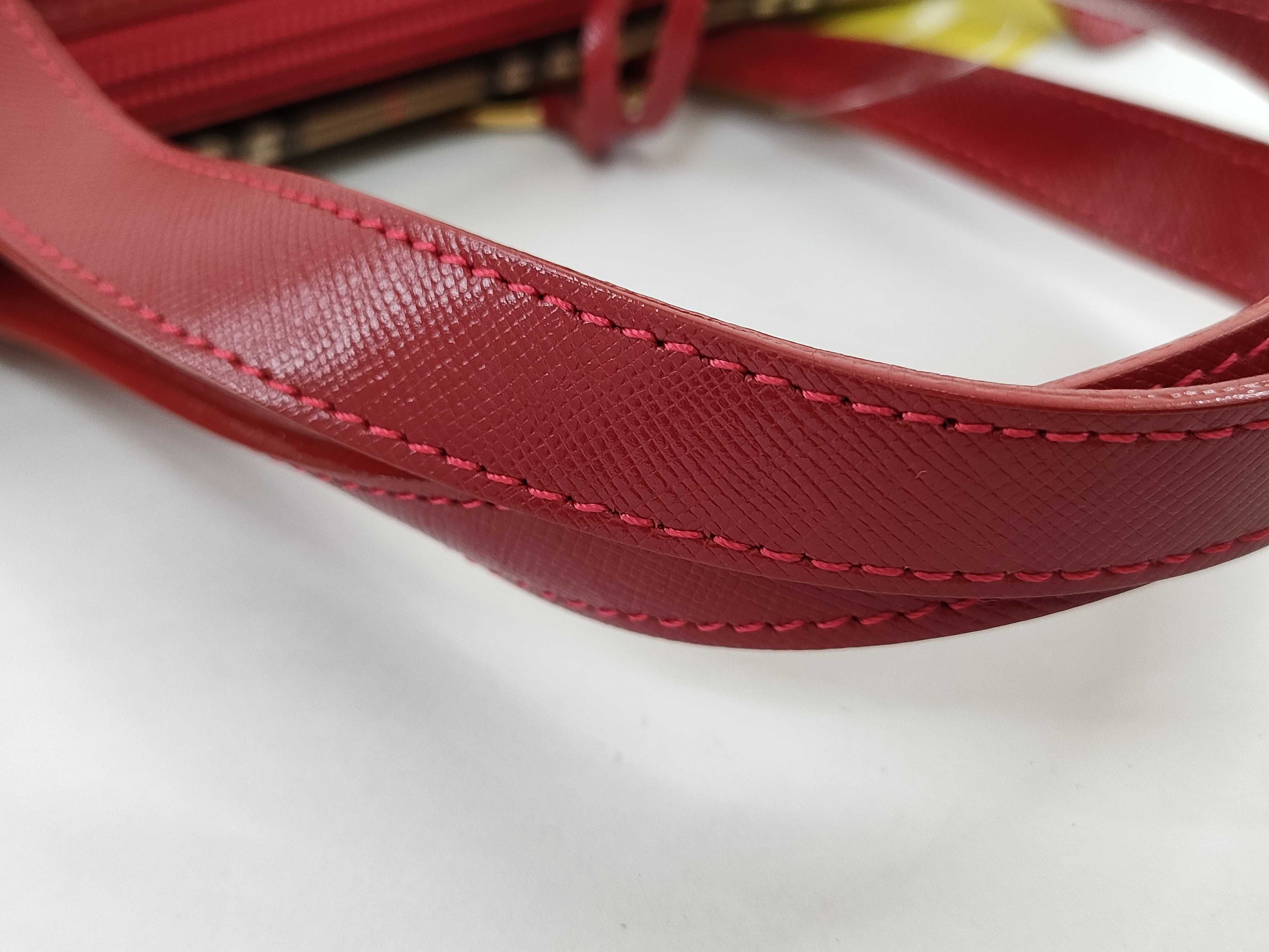 Nova Check Red Handbag — view 6