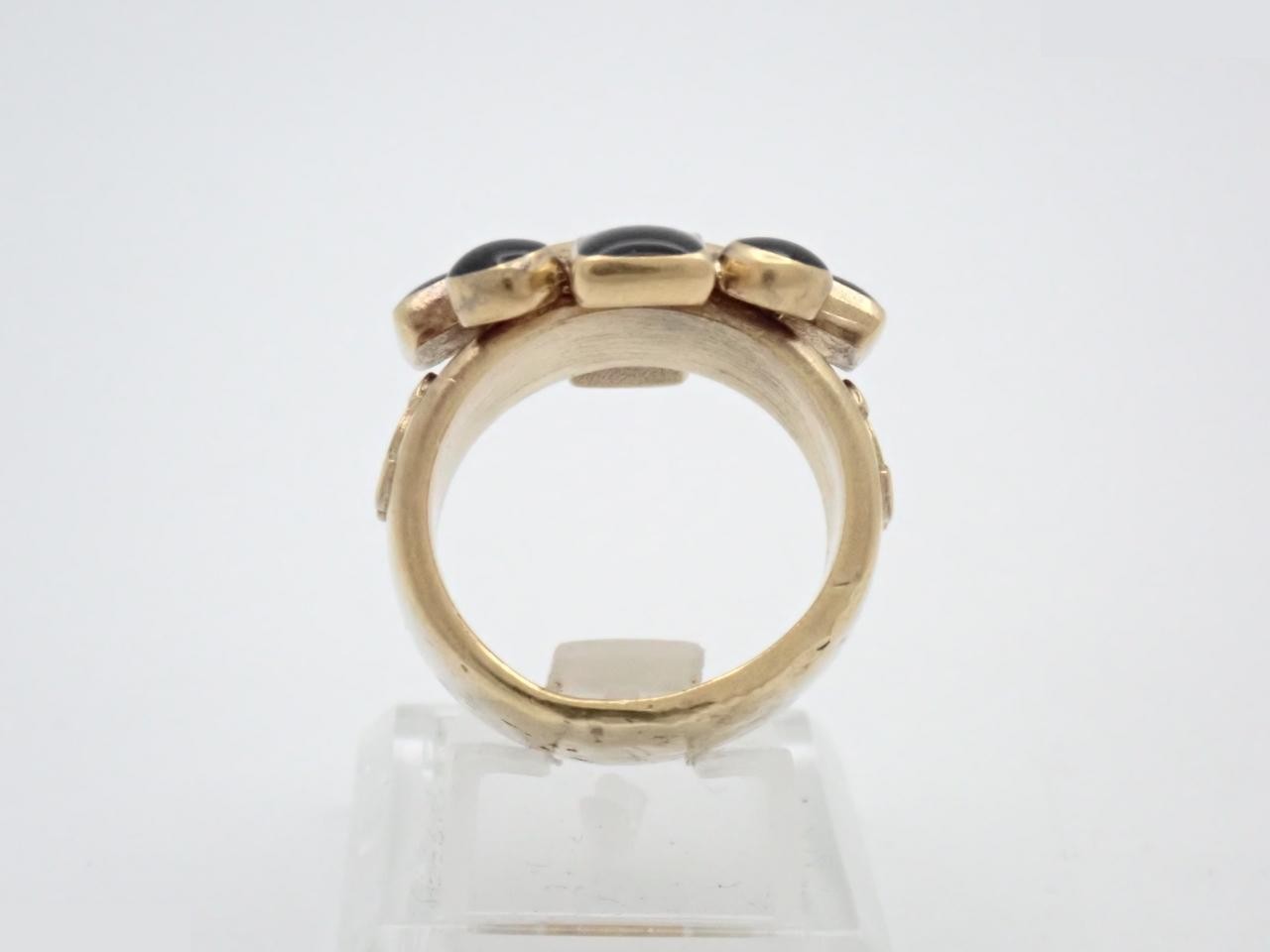 Ring, Coco Mark, Colored Stone, Size 11 — view 3