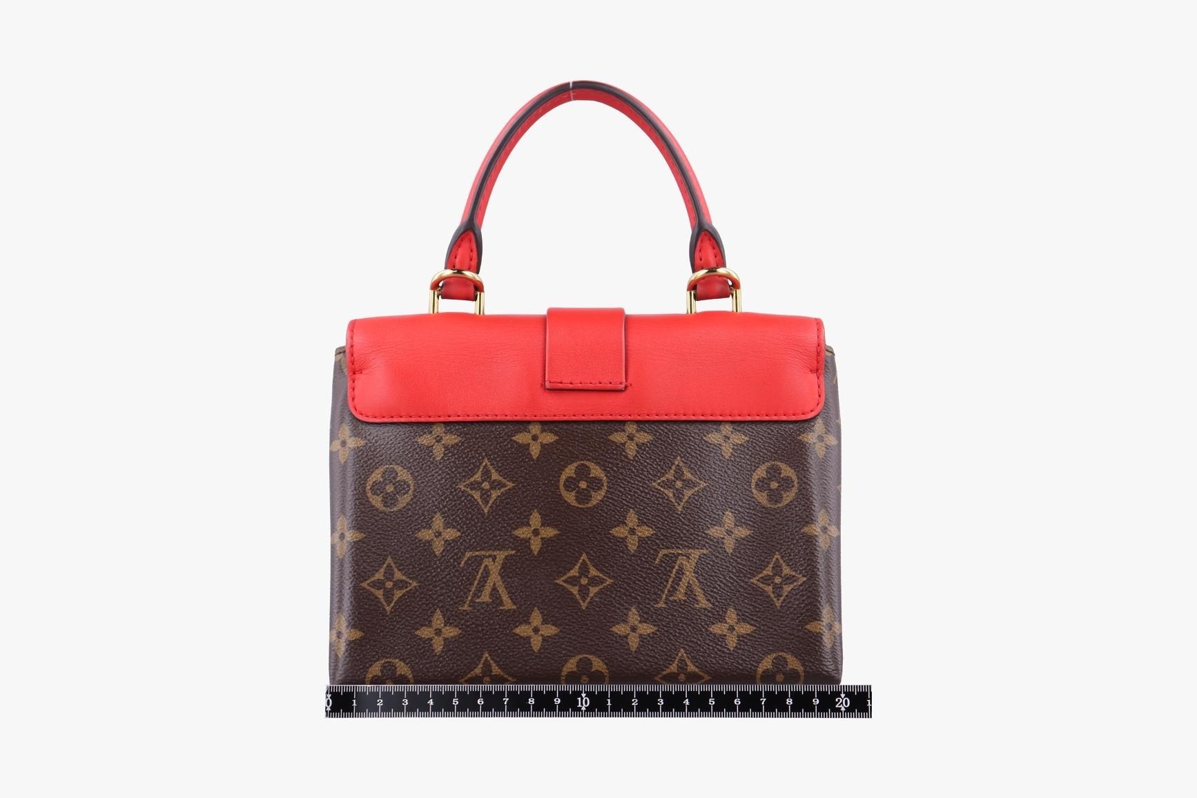 Rocky BB Monogram Canvas x Calf Leather Monogram/Brown x Coquelicot — view 2
