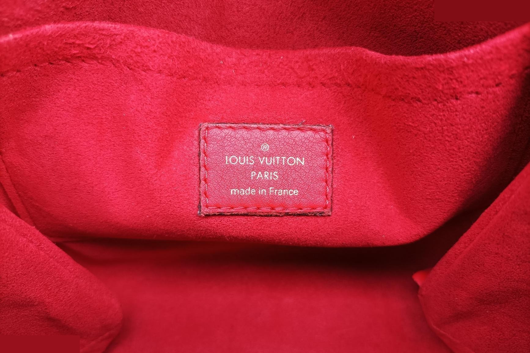 Rocky BB Monogram Canvas x Calf Leather Monogram/Brown x Coquelicot — view 7