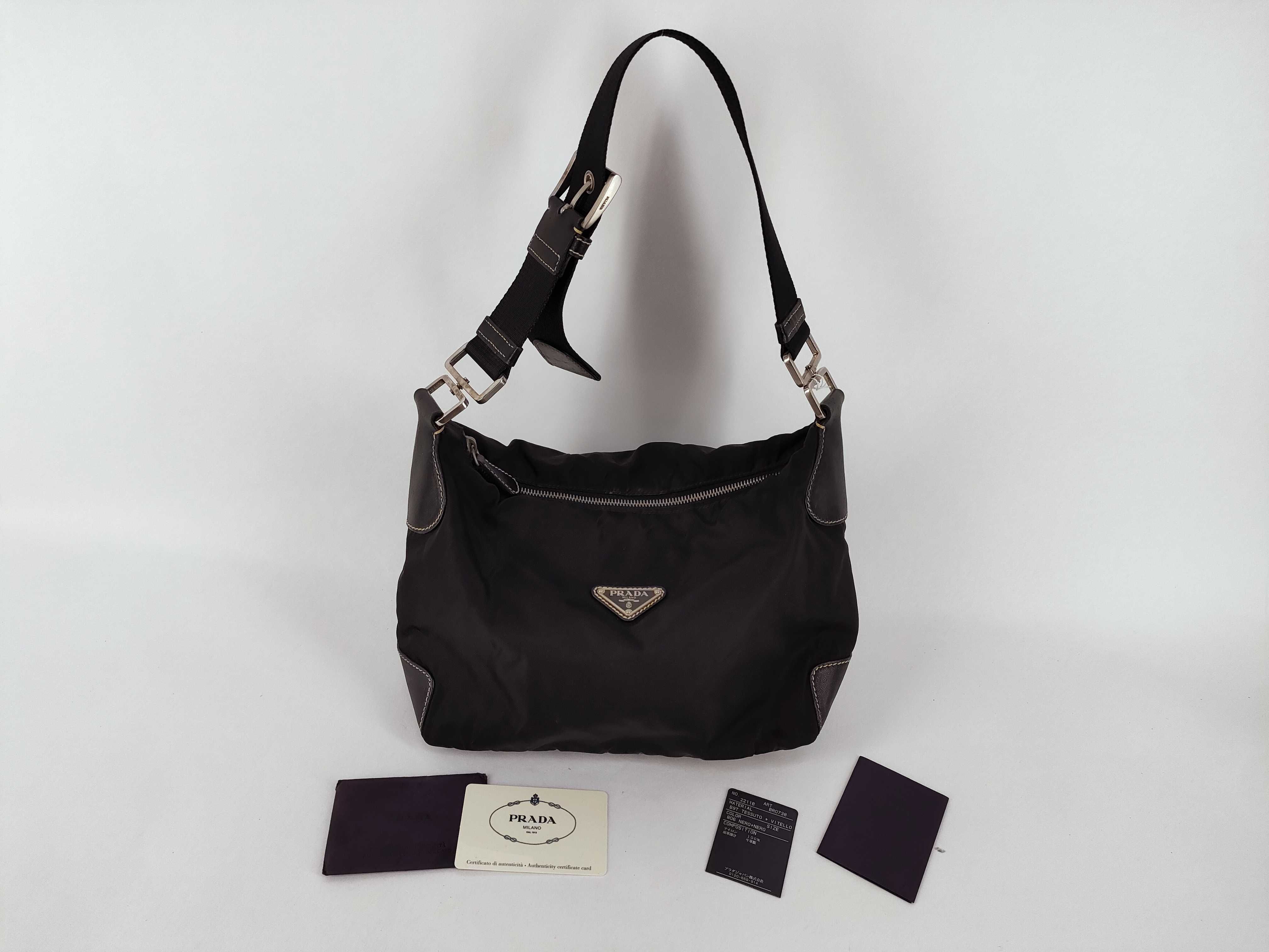 Triangle Logo One-Shoulder Bag