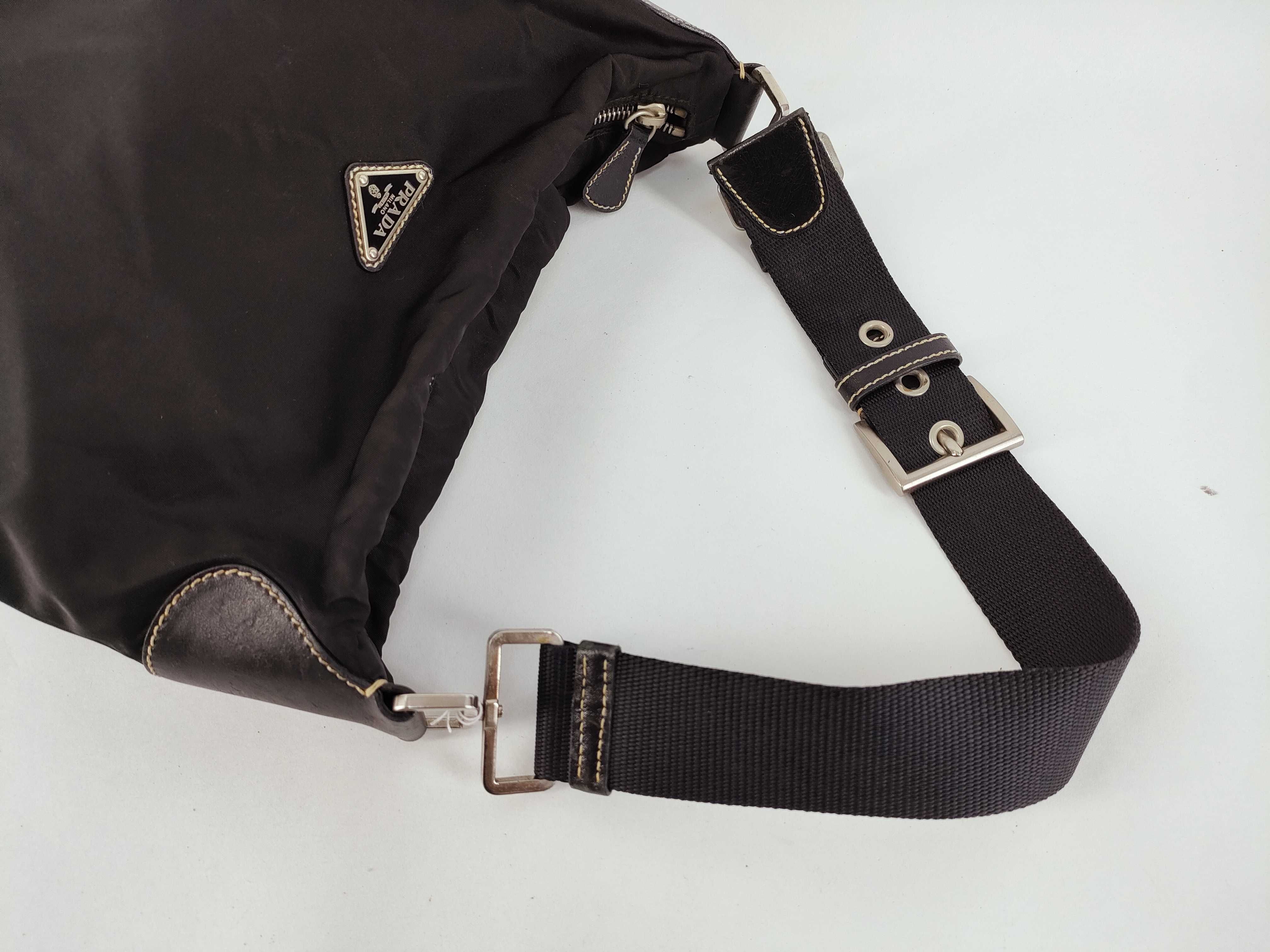 Triangle Logo One-Shoulder Bag — view 3