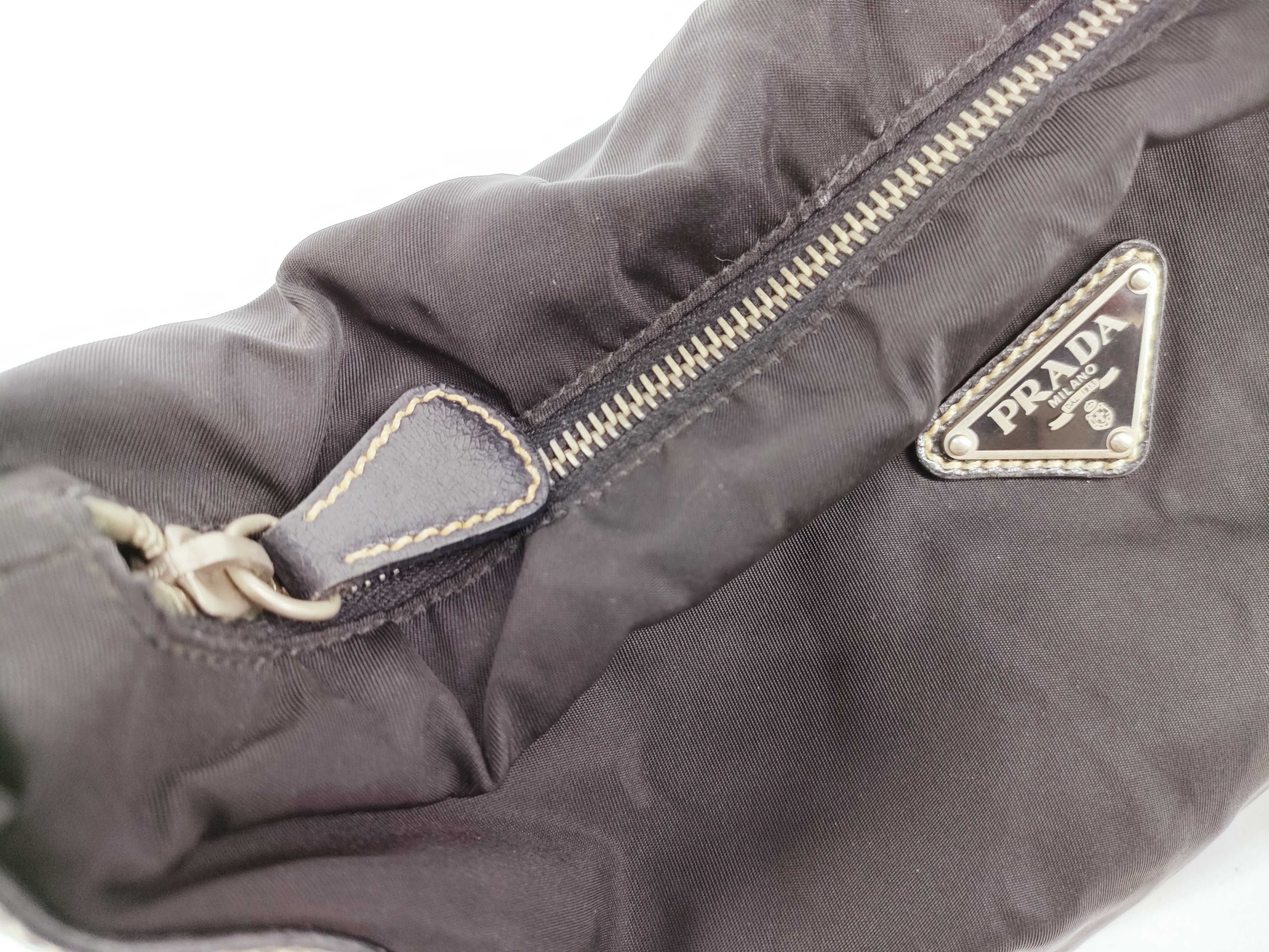 Triangle Logo One-Shoulder Bag — view 8