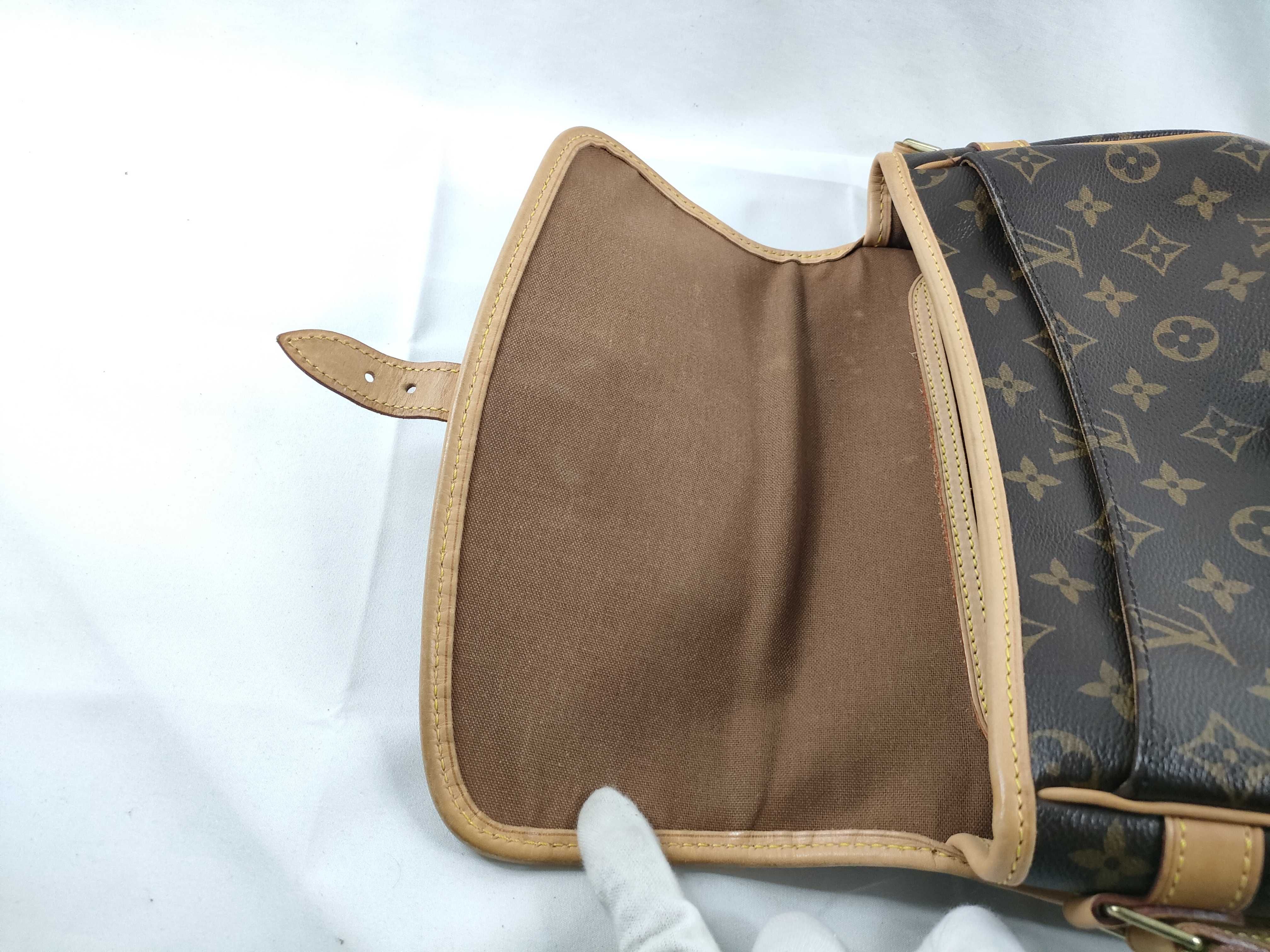 Monogram Sologne M42250 TH0025 Brown Shoulder Bag — view 9