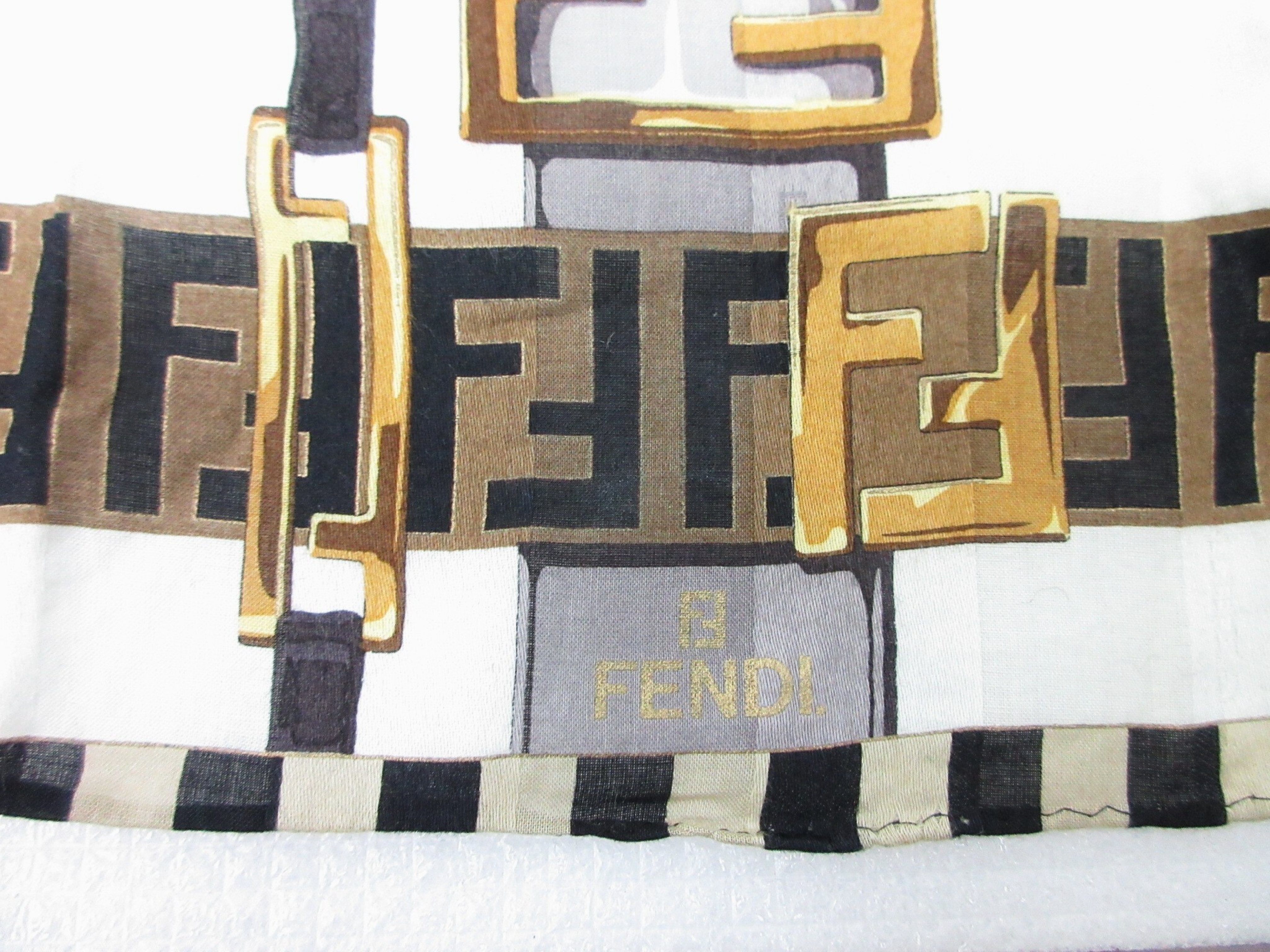 handkerchief scarf, Zucca pattern, and other accessories. — view 3