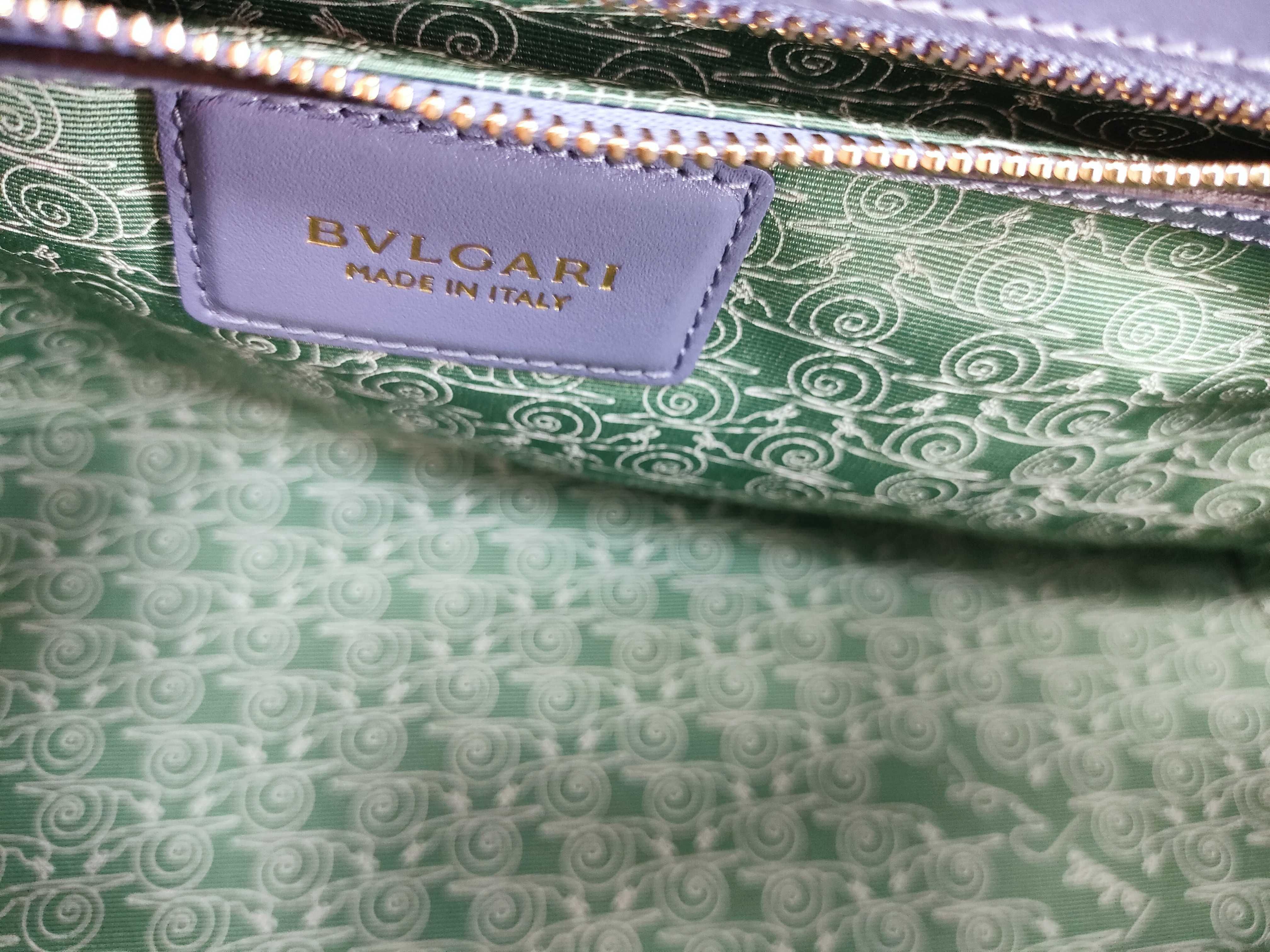 Bulgari handbag, green handbag — view 11