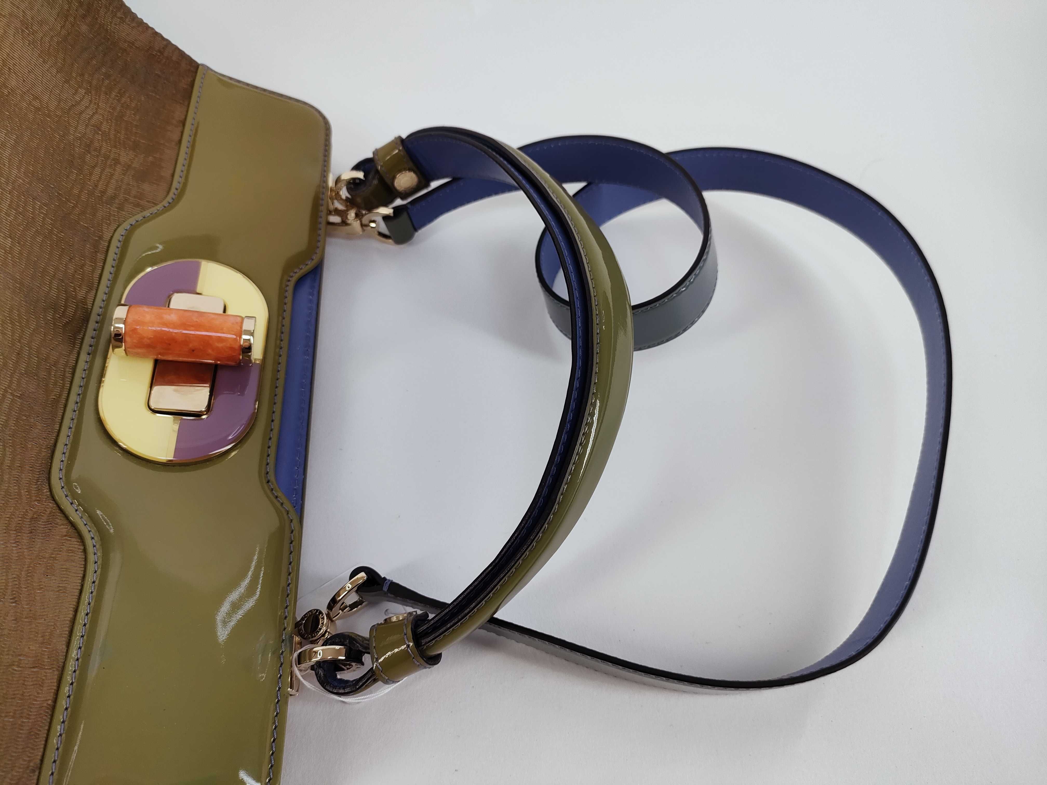 Bulgari handbag, green handbag — view 3
