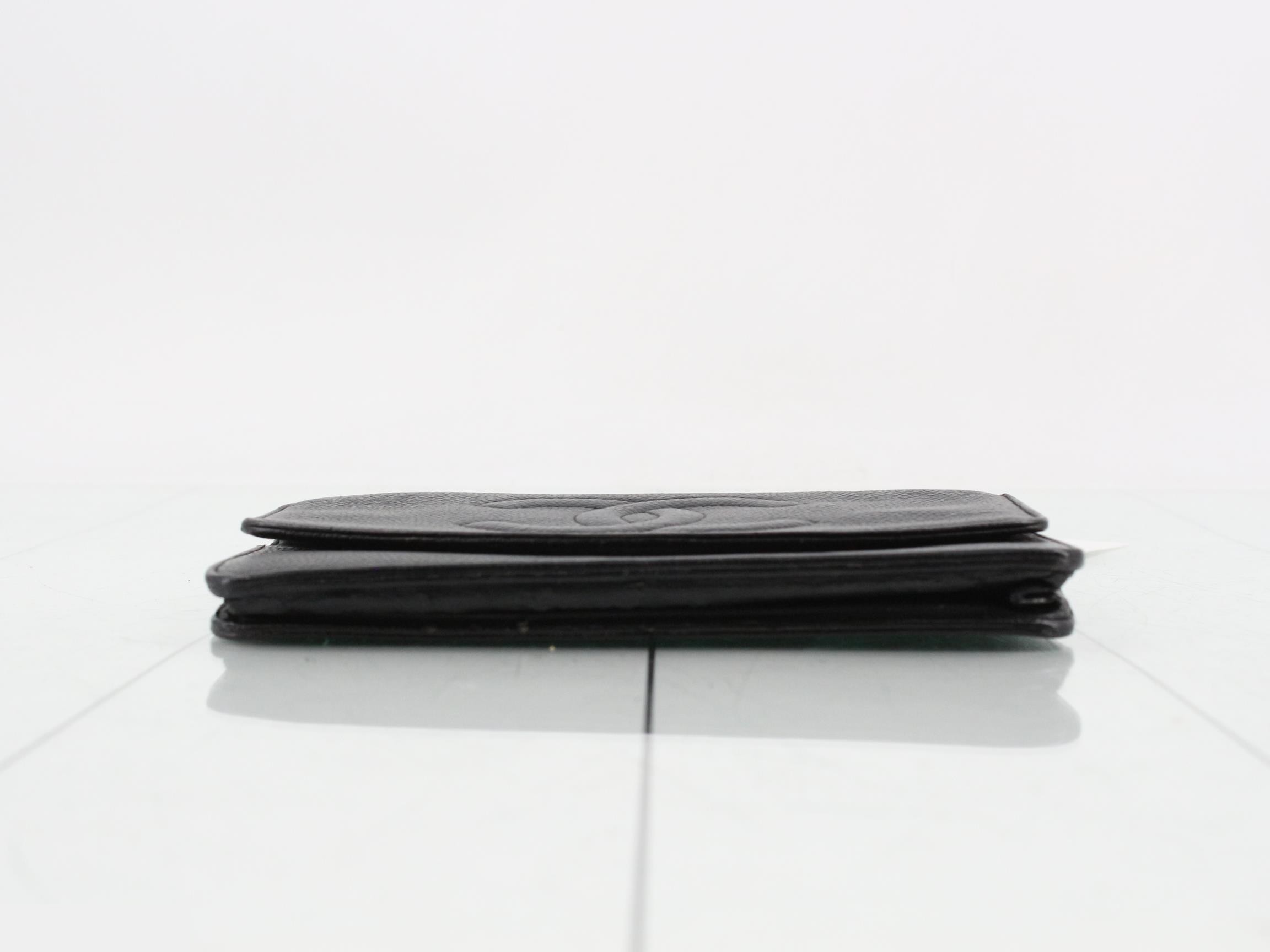Caviar skin chain wallet — view 3
